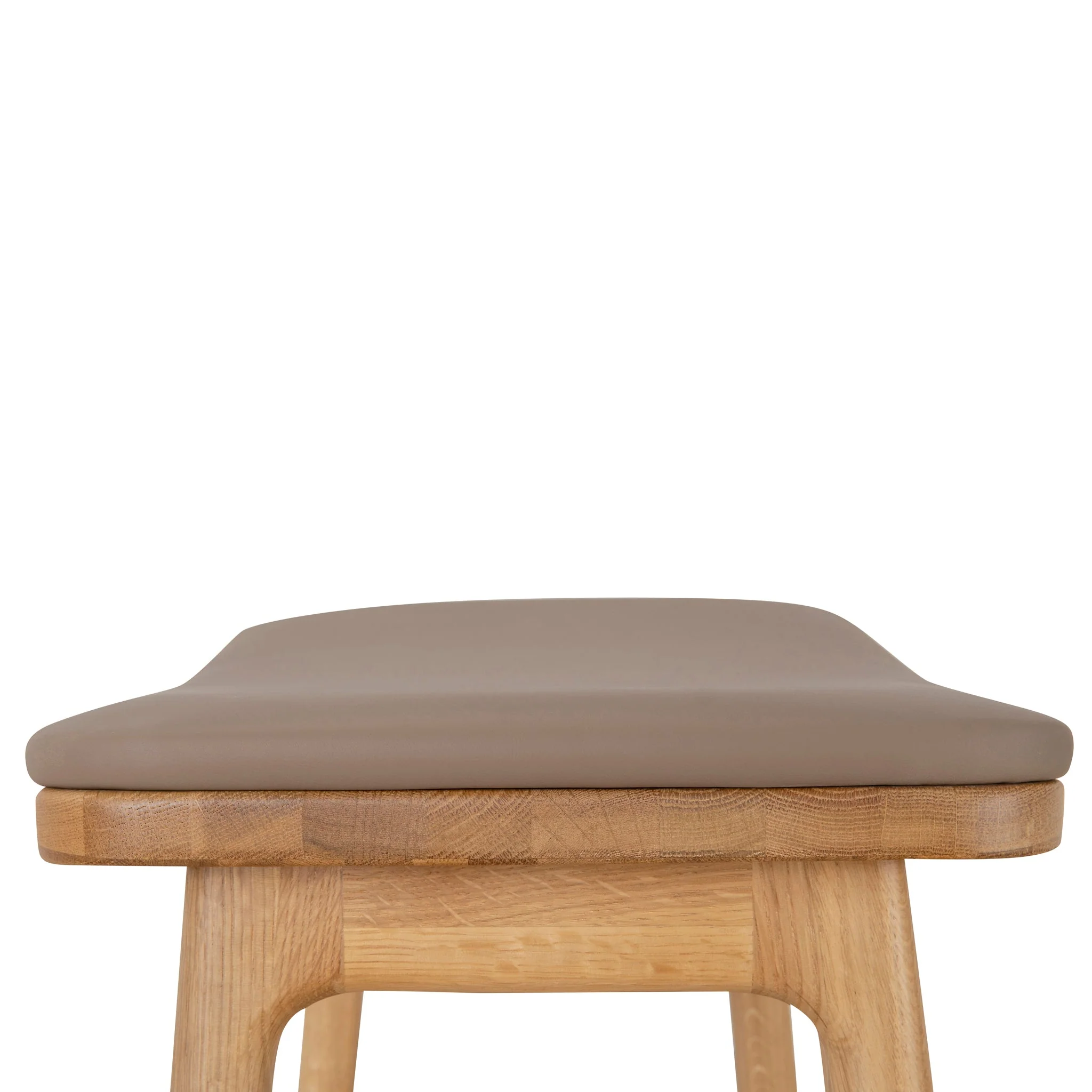 CBS8867-OW 67cm Natural Bar Stool - Mocha Brown - Image 7