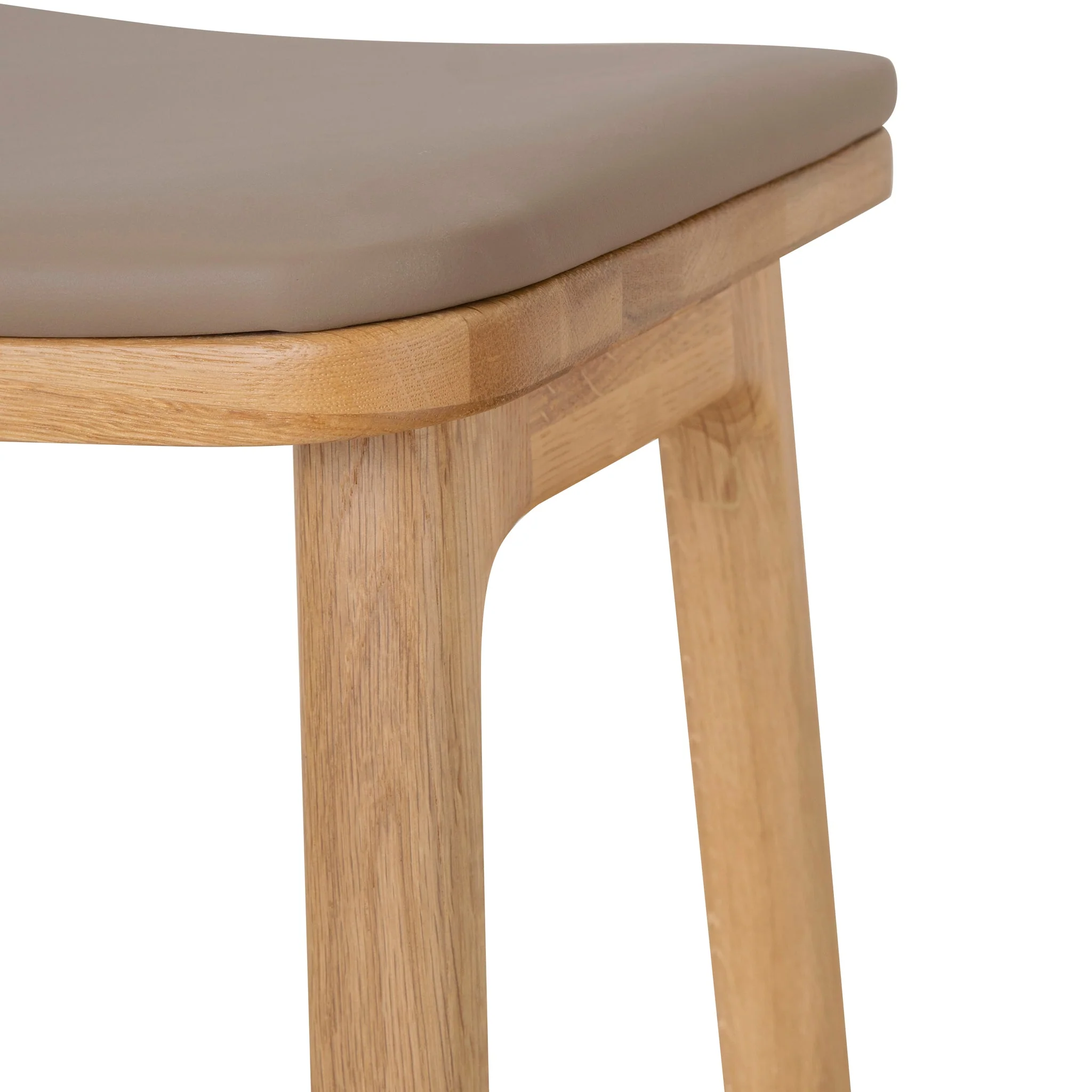 CBS8867-OW 67cm Natural Bar Stool - Mocha Brown - Image 8