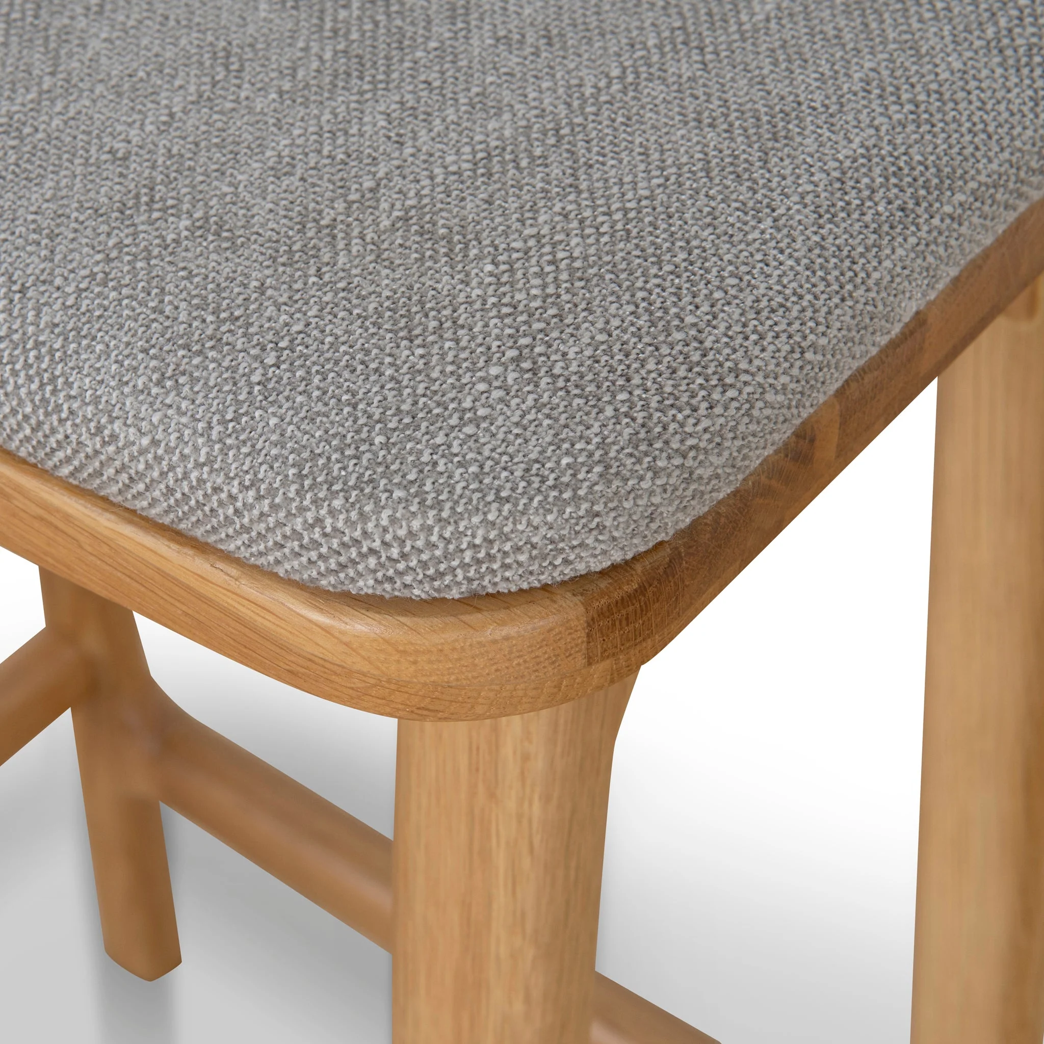 CBS8868-OW 67cm Natural Bar Stool - Grey - Image 6