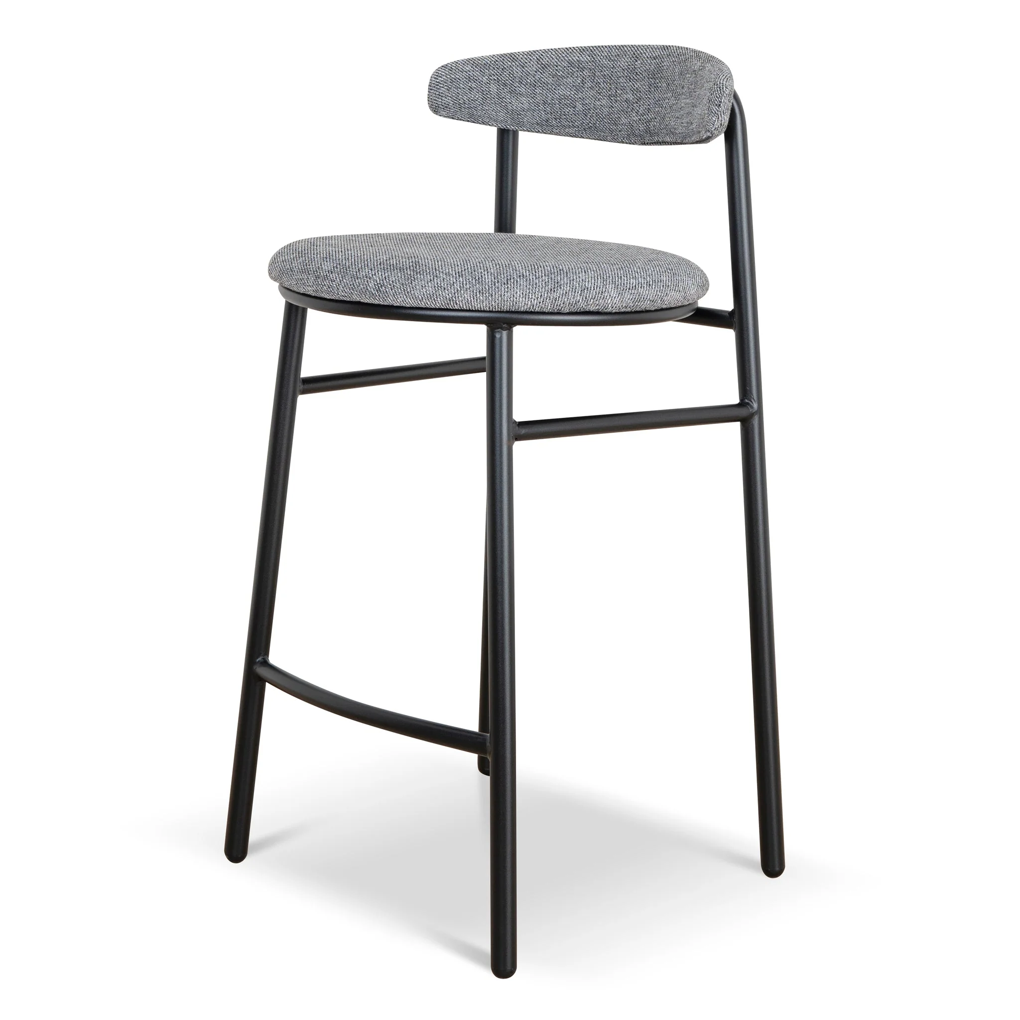 CBS8951-SD 65cm Bar Stool - Lava Grey (Set of 2) - Image 2
