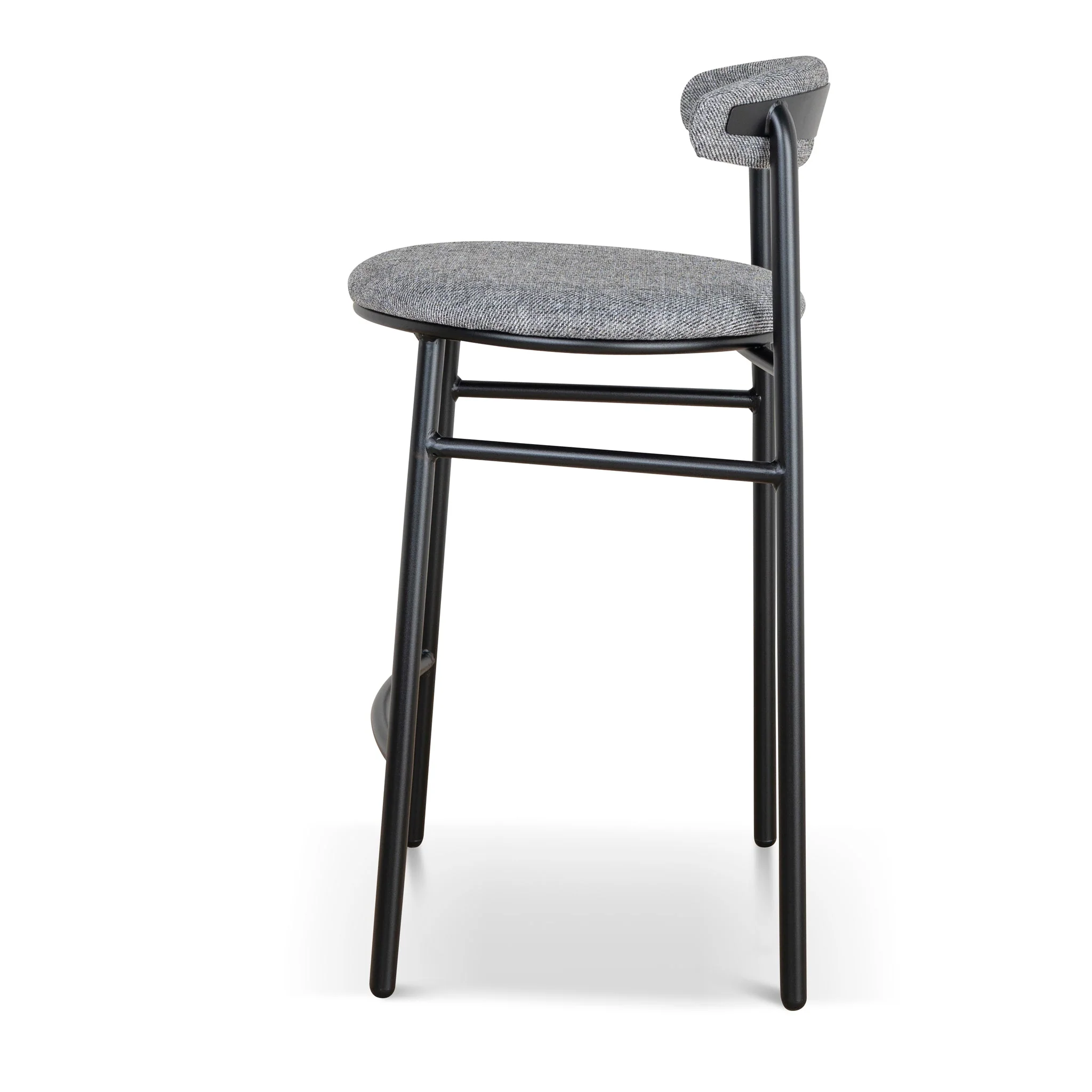 CBS8951-SD 65cm Bar Stool - Lava Grey (Set of 2) - Image 3