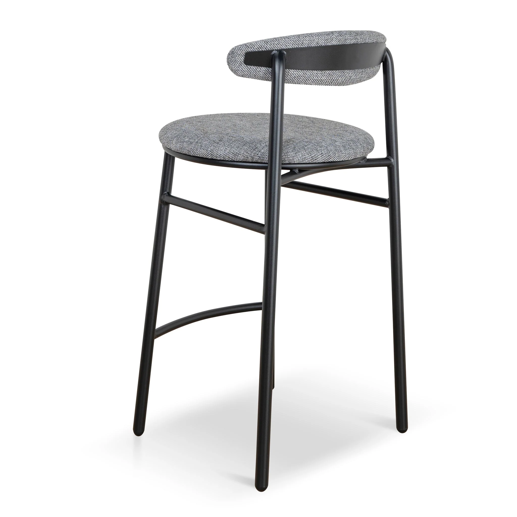CBS8951-SD 65cm Bar Stool - Lava Grey (Set of 2) - Image 4