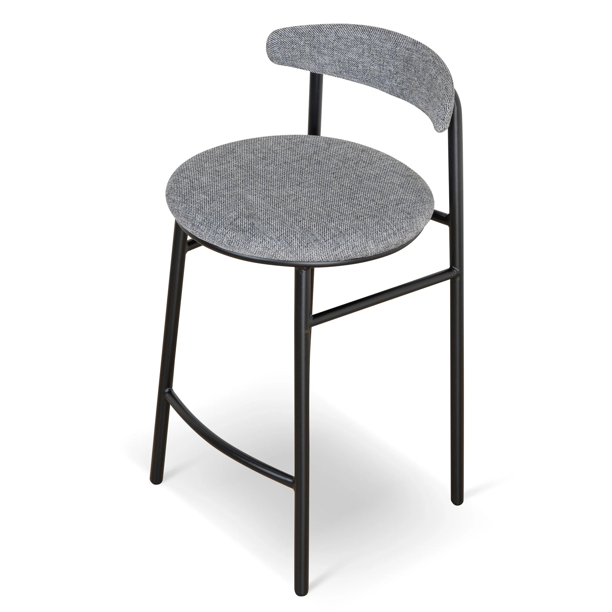 CBS8951-SD 65cm Bar Stool - Lava Grey (Set of 2) - Image 6