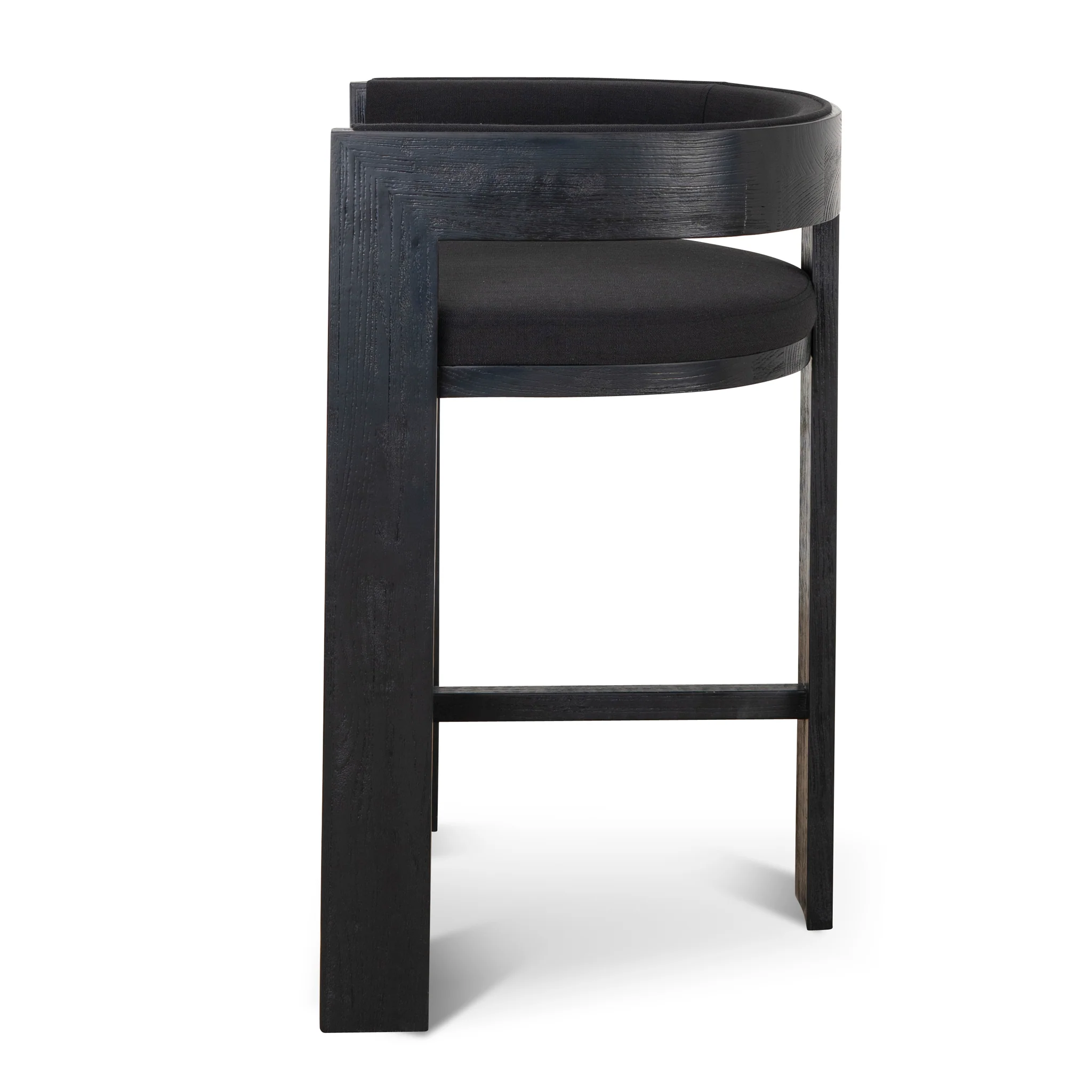 CBS8984-LJ ELM Barstool - Full Black - Image 4
