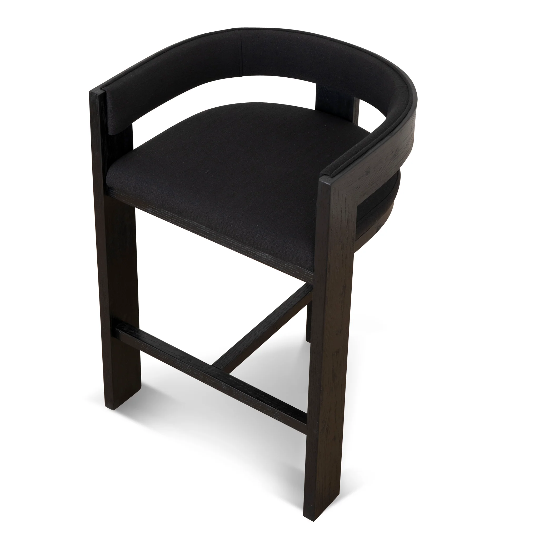 CBS8984-LJ ELM Barstool - Full Black - Image 6