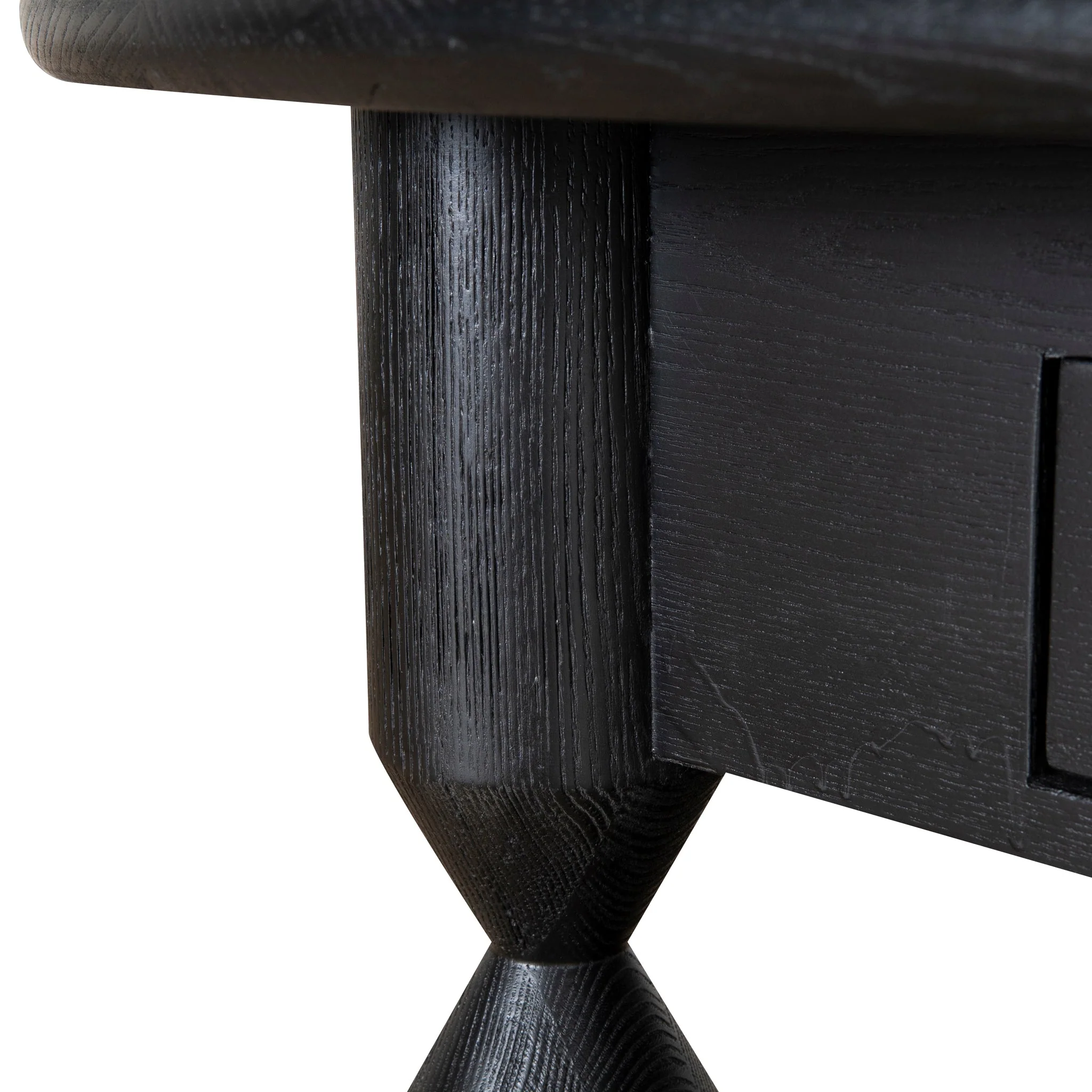 CCF10040-NI 1.4m Oval Coffee Table - Black - Image 10