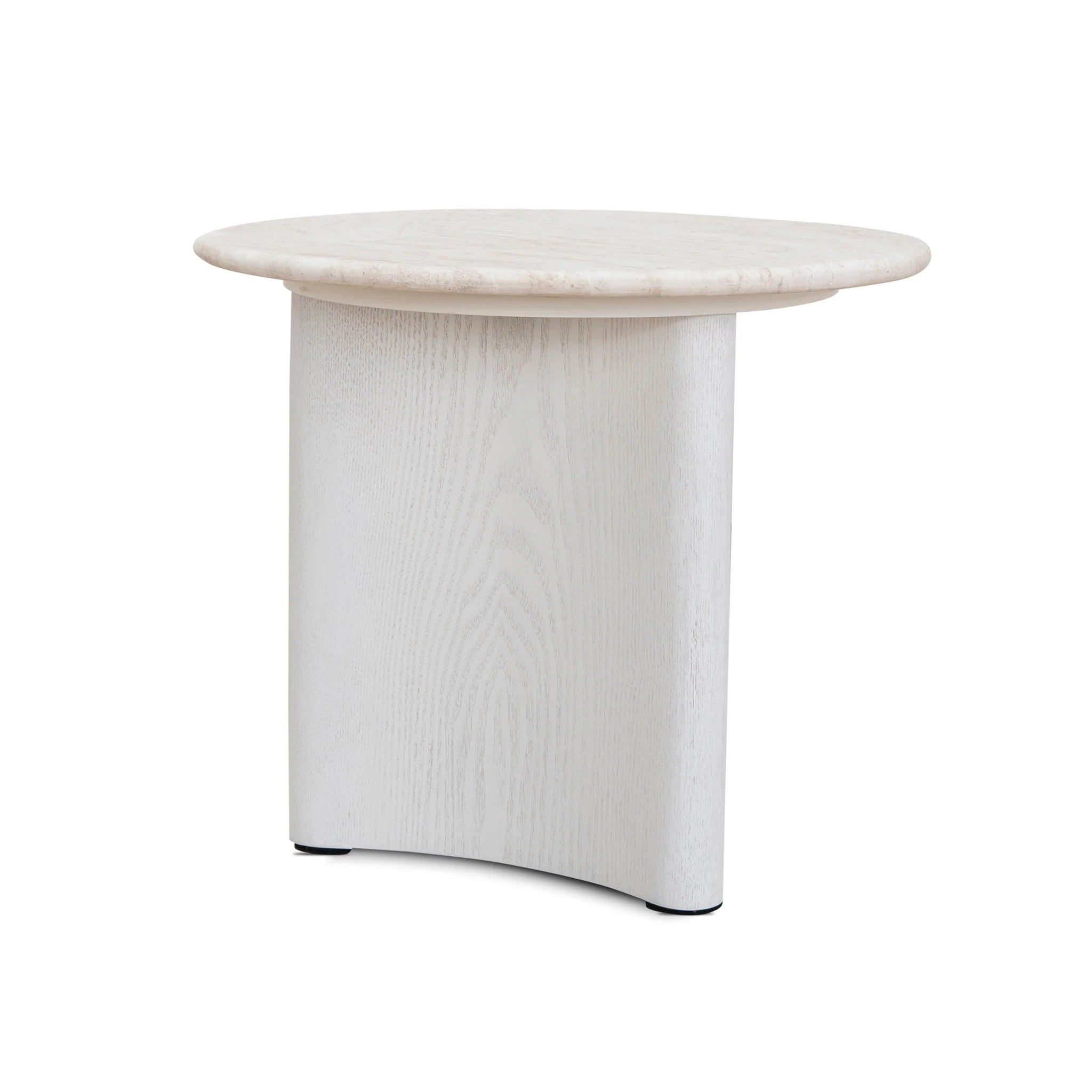 CCF10058-DW Nested Travertine Coffee Table - White - Image 10