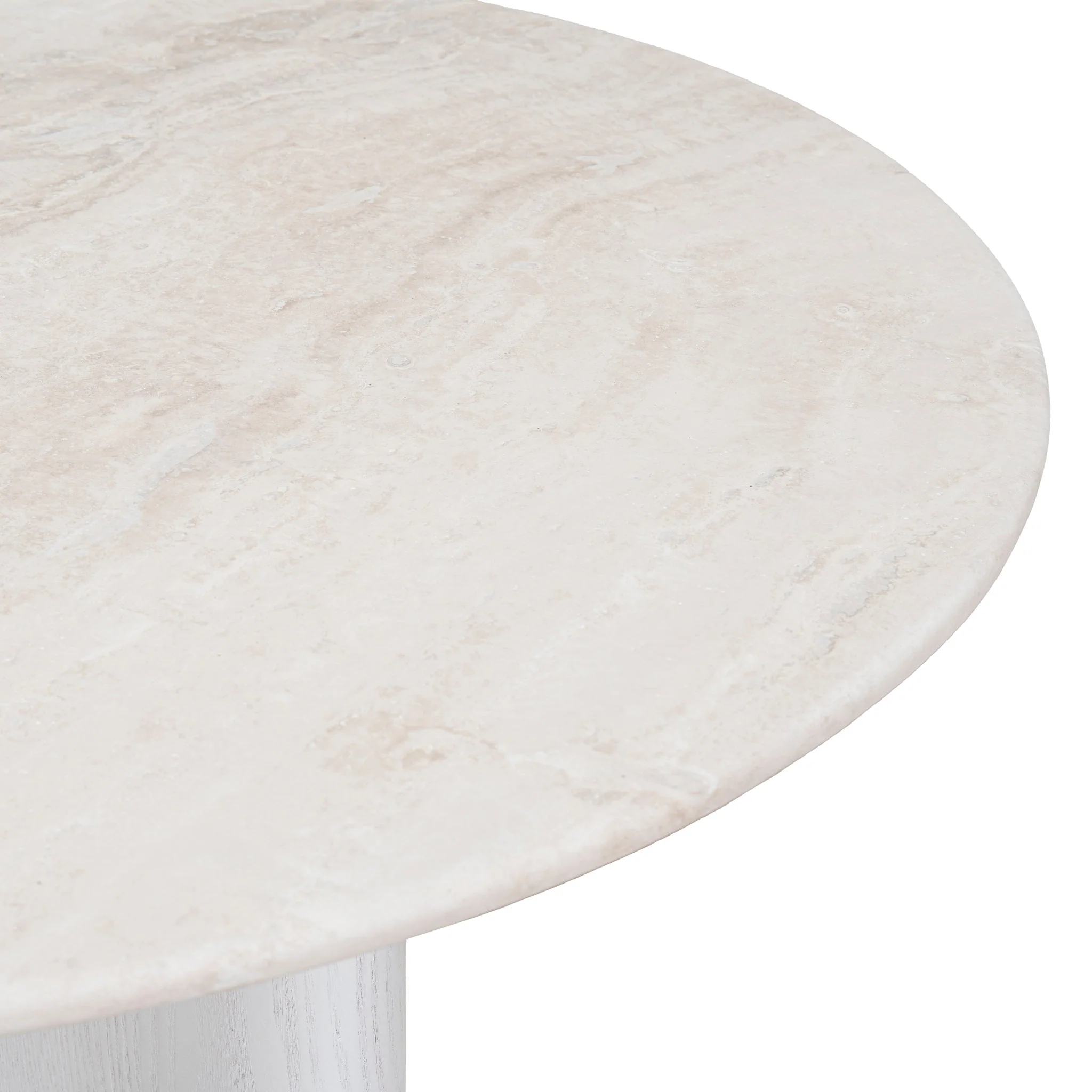 CCF10058-DW Nested Travertine Coffee Table - White - Image 12