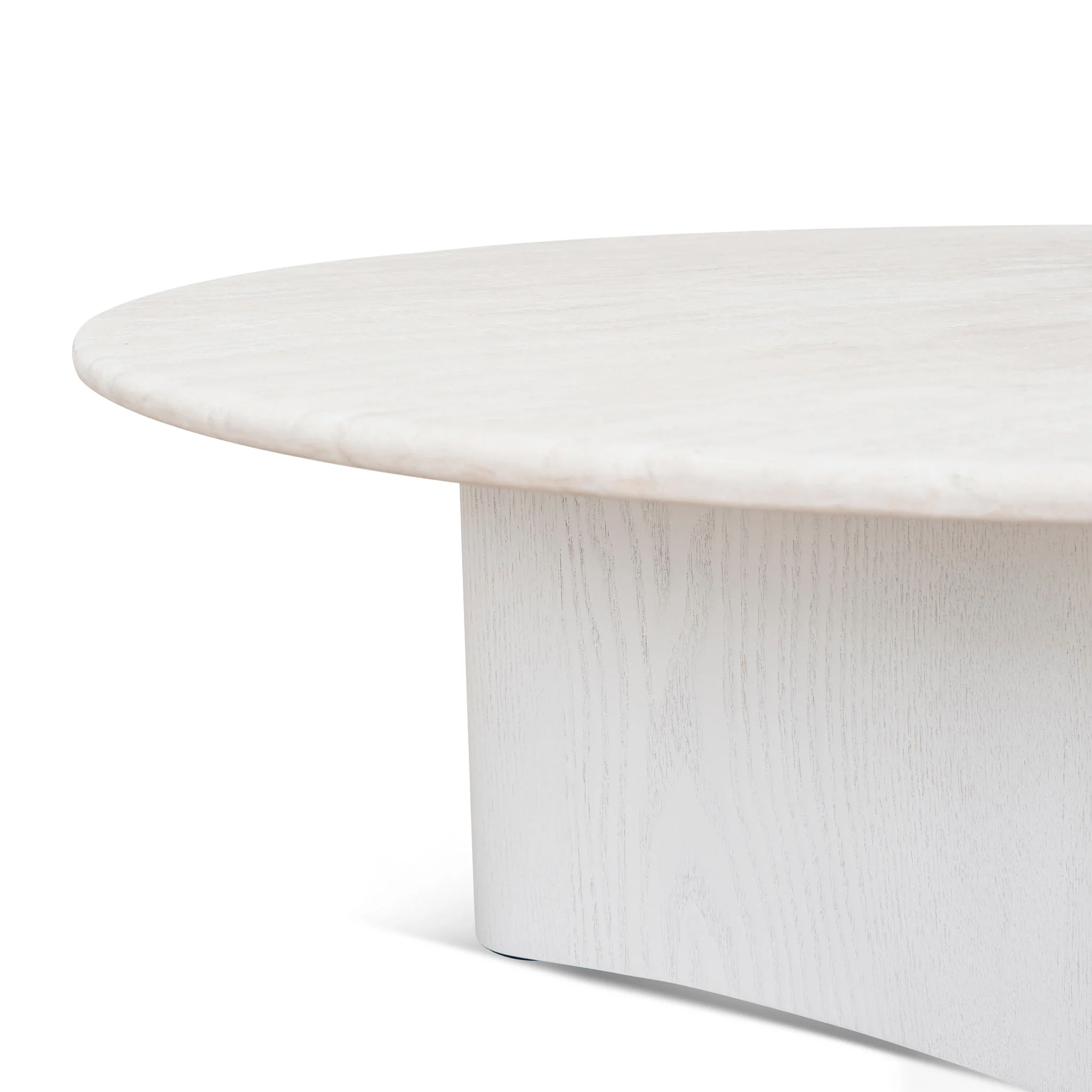 CCF10058-DW Nested Travertine Coffee Table - White - Image 23