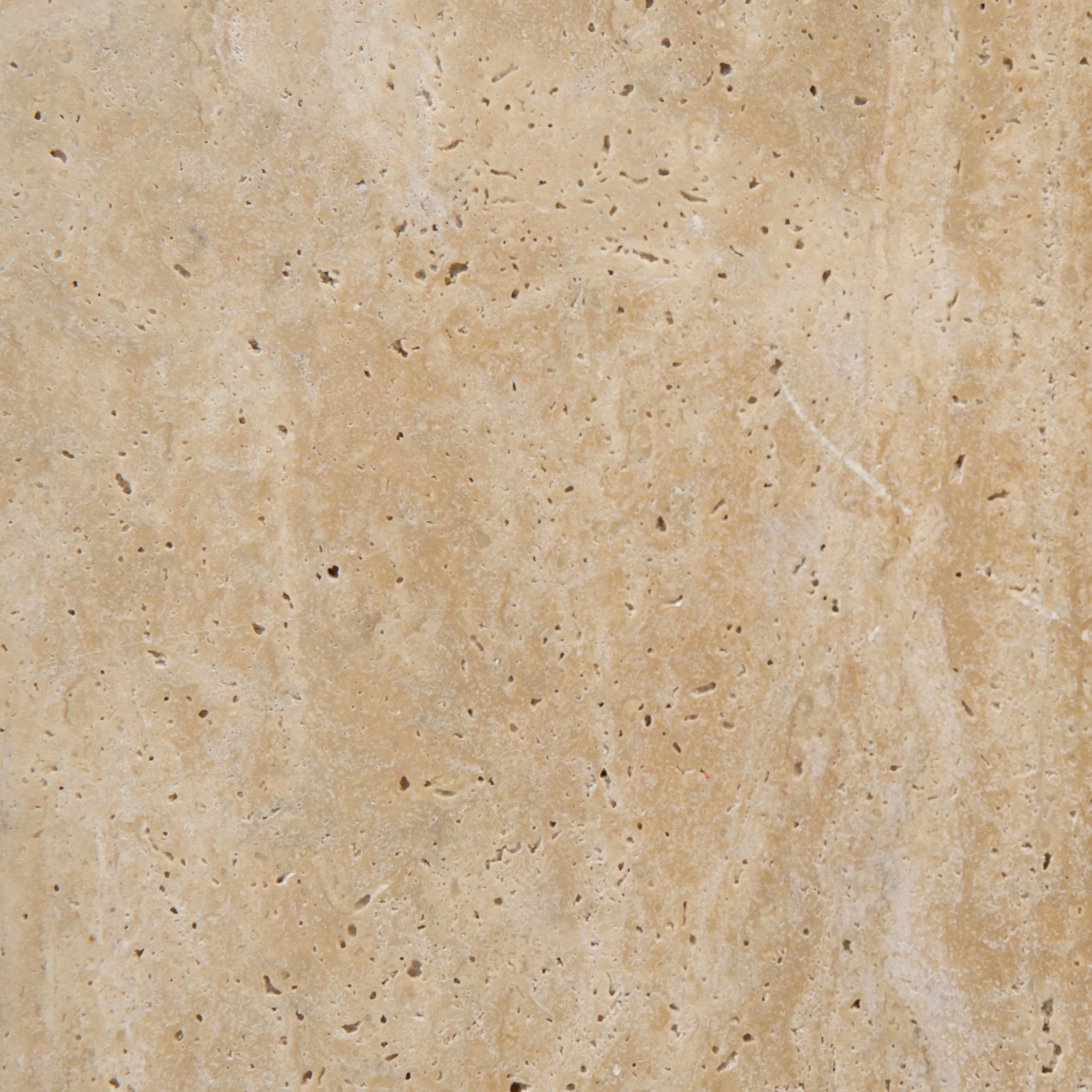 CCF10120-NI 90cm Round Travertine Coffee Table - Natural - Image 13