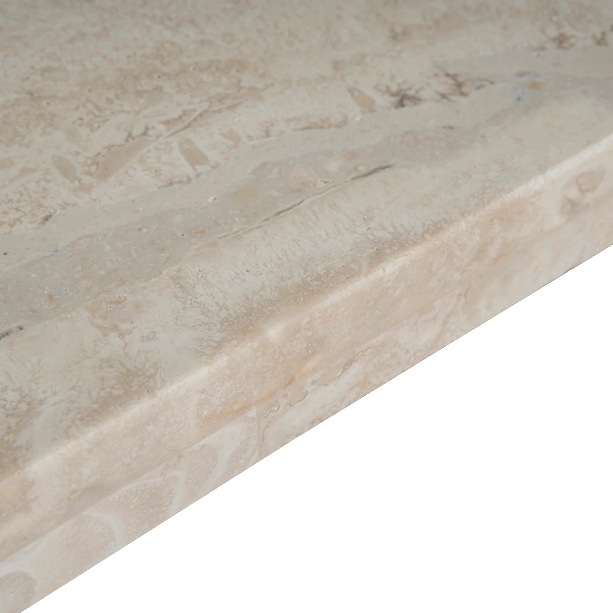 CCF10175-DW 1.26m Travertine Coffee Table - Ivory Oat - Image 12