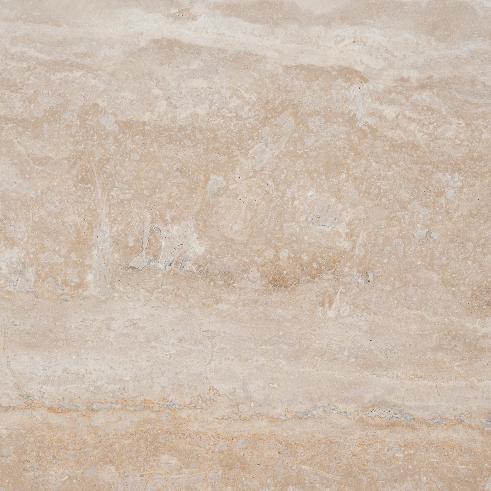 CCF10373-NY 100cm Travertine Coffee Table - Walnut - Image 11