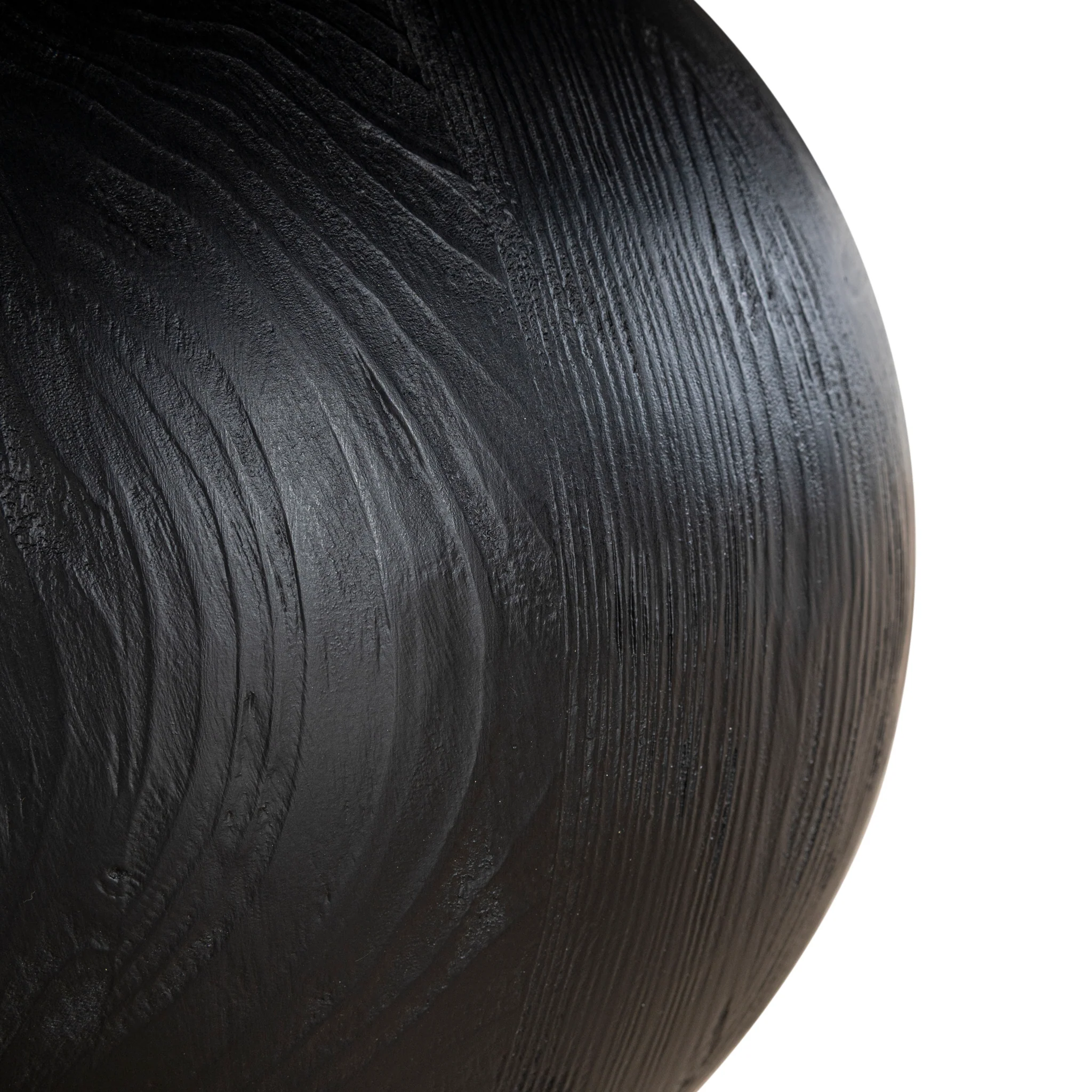 CCF10430-NI 100cm Round Travertine Coffee Table - Black - Image 11