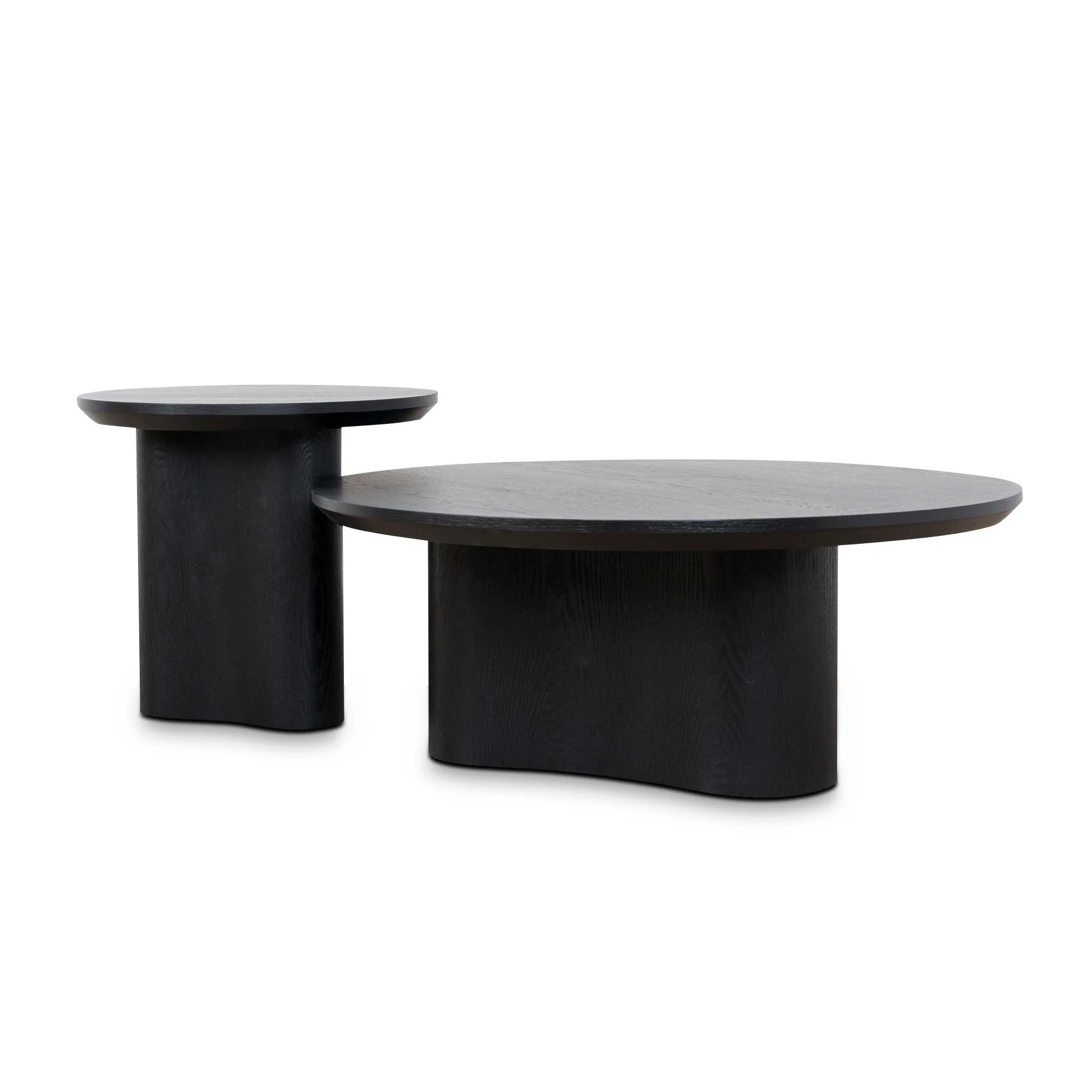 CCF10590-KD Nested Coffee Table - Full Black