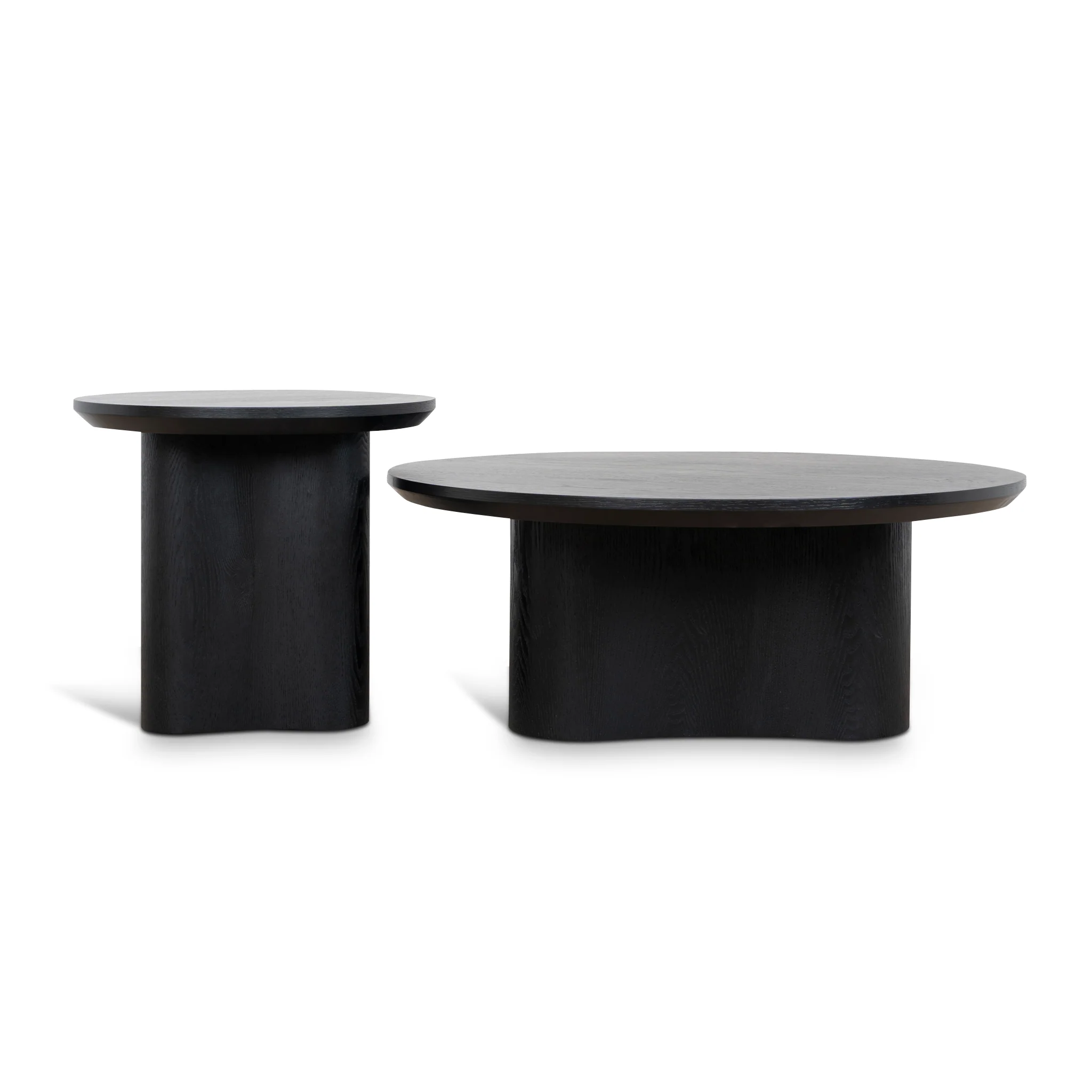 CCF10590-KD Nested Coffee Table - Full Black - Image 2