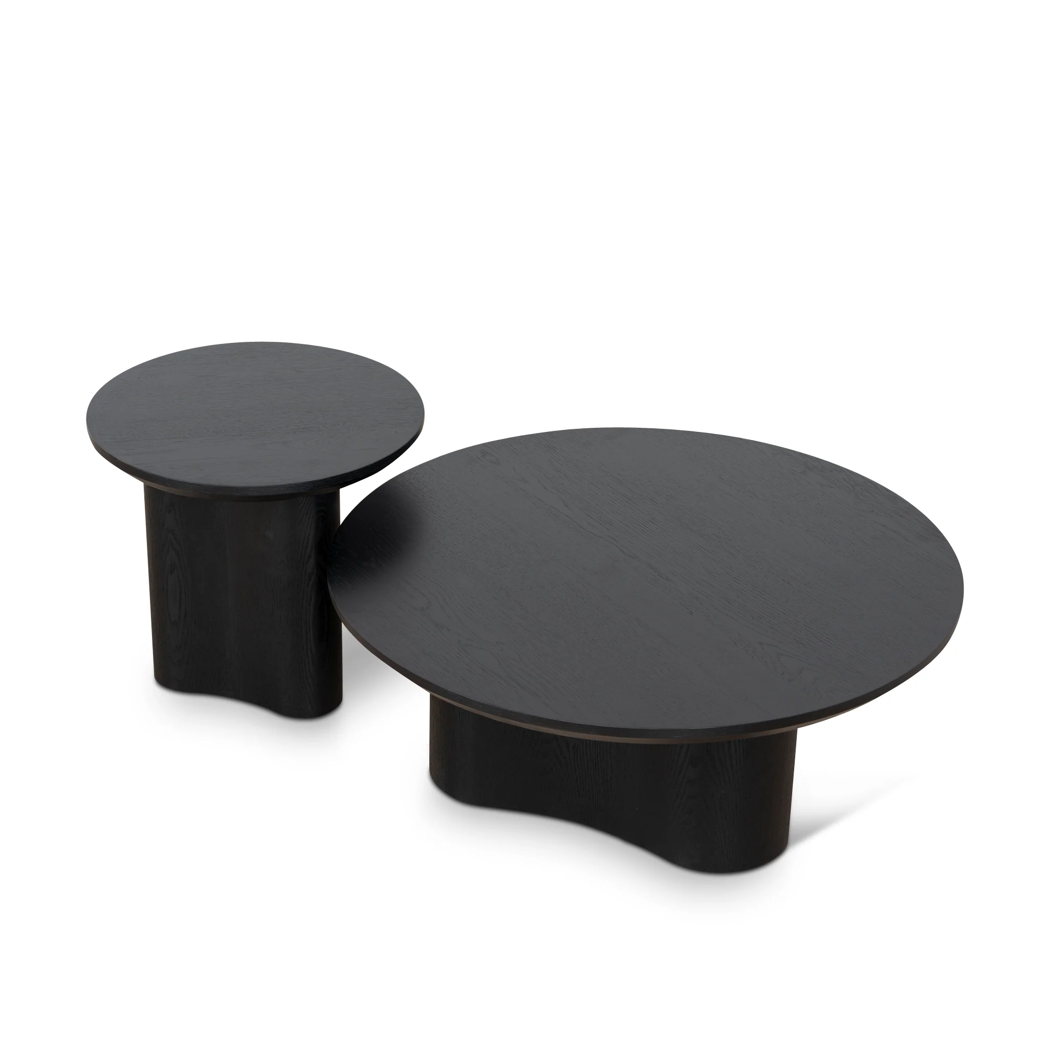 CCF10590-KD Nested Coffee Table - Full Black - Image 3