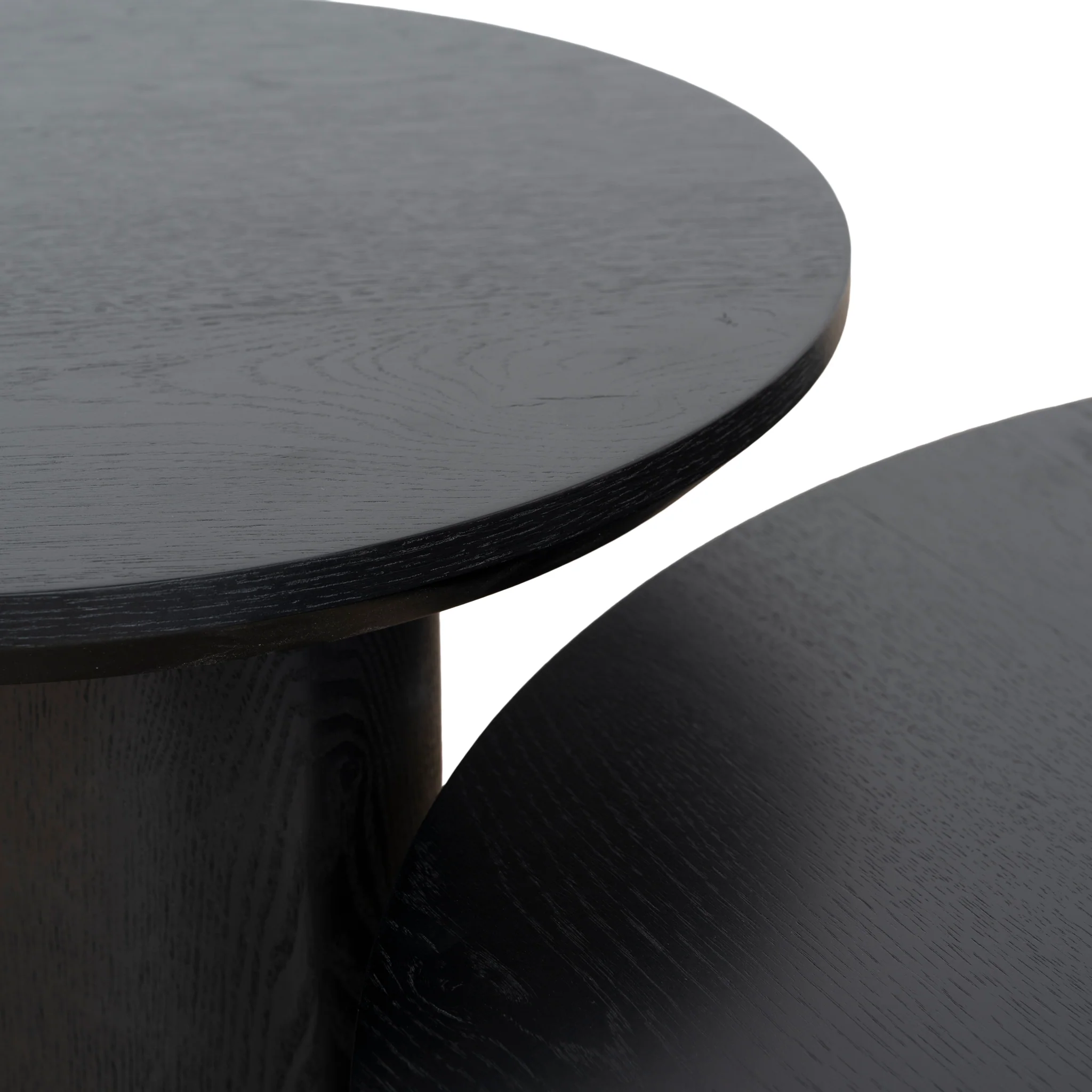 CCF10590-KD Nested Coffee Table - Full Black - Image 4