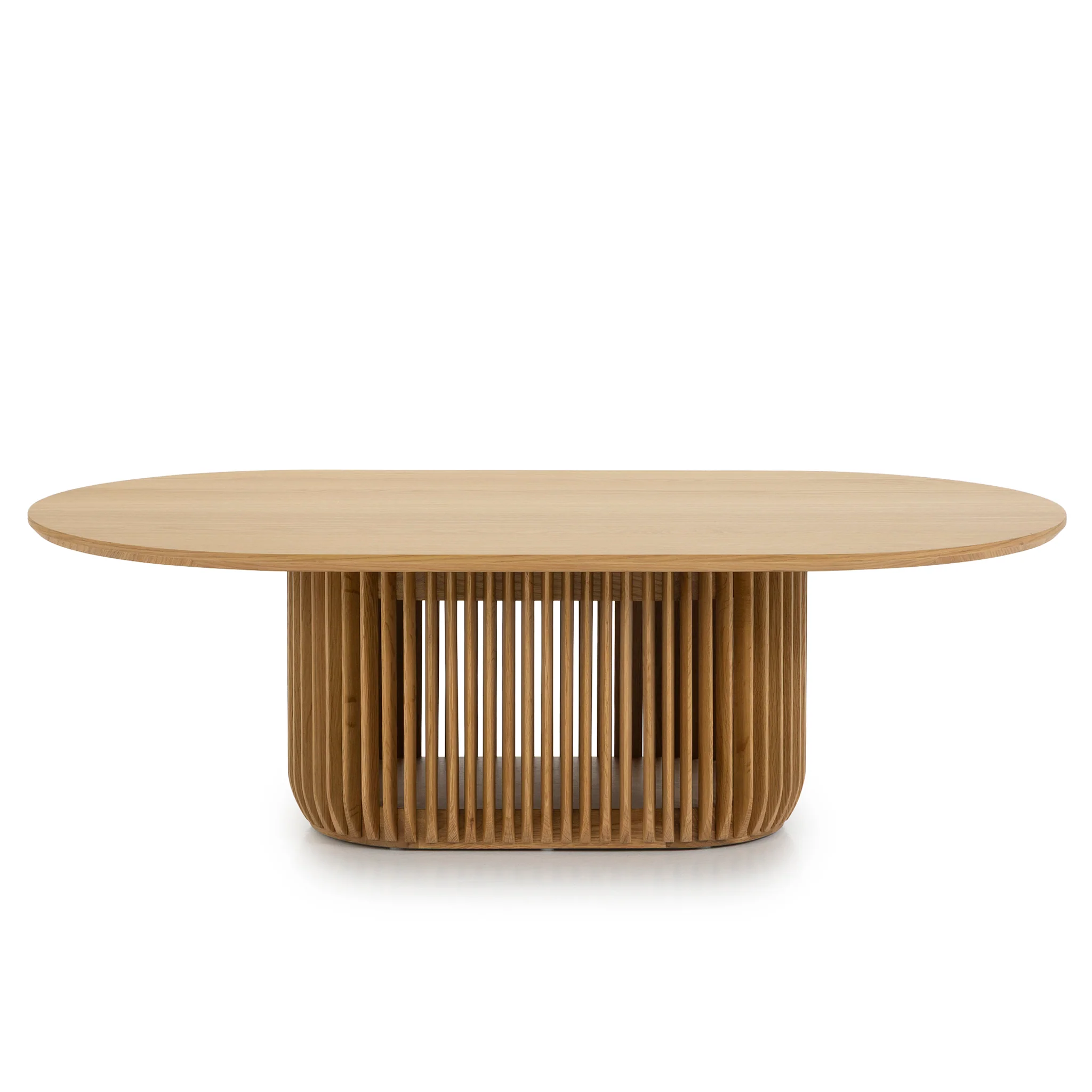 CCF10676-CU 1.3m Oval Coffee Table - Natural - Image 2