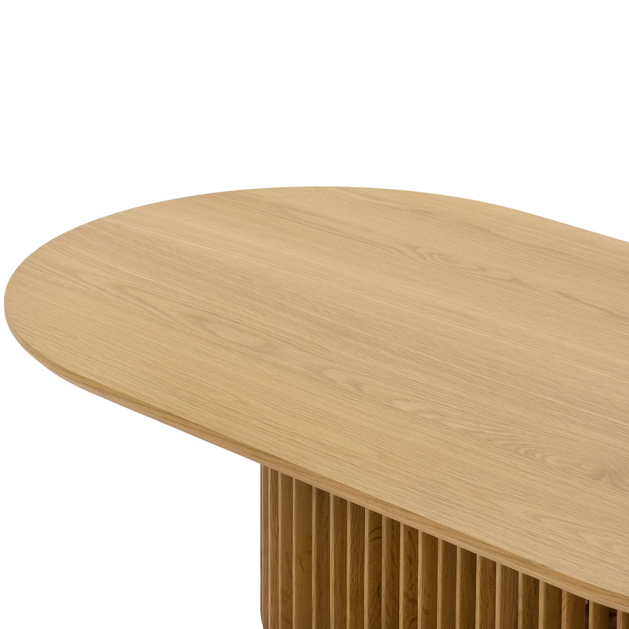 CCF10676-CU 1.3m Oval Coffee Table - Natural - Image 4