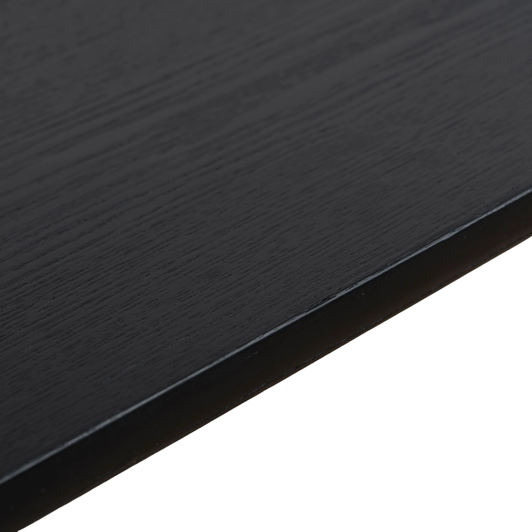 CCF10899-NI 1.3m Elm Coffee Table - Full Black - Image 6