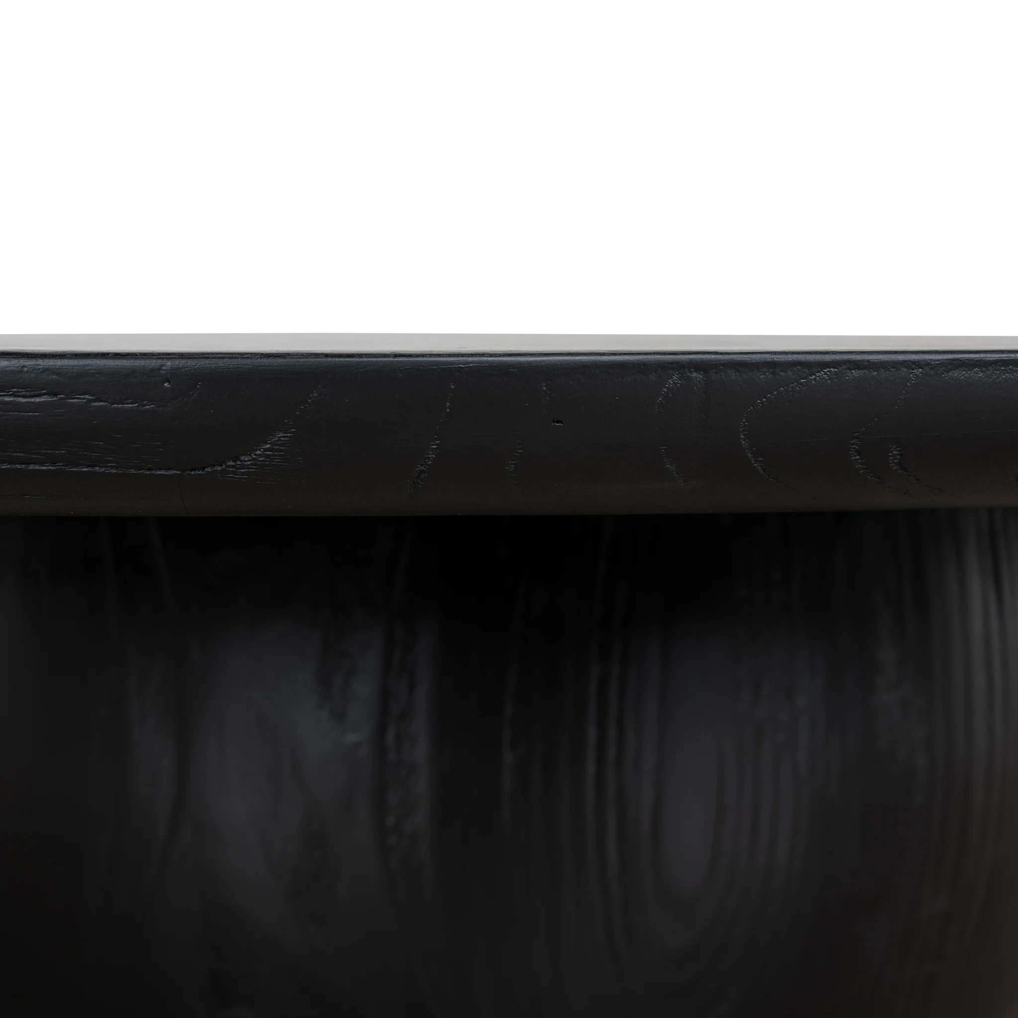 CCF10899-NI 1.3m Elm Coffee Table - Full Black - Image 7