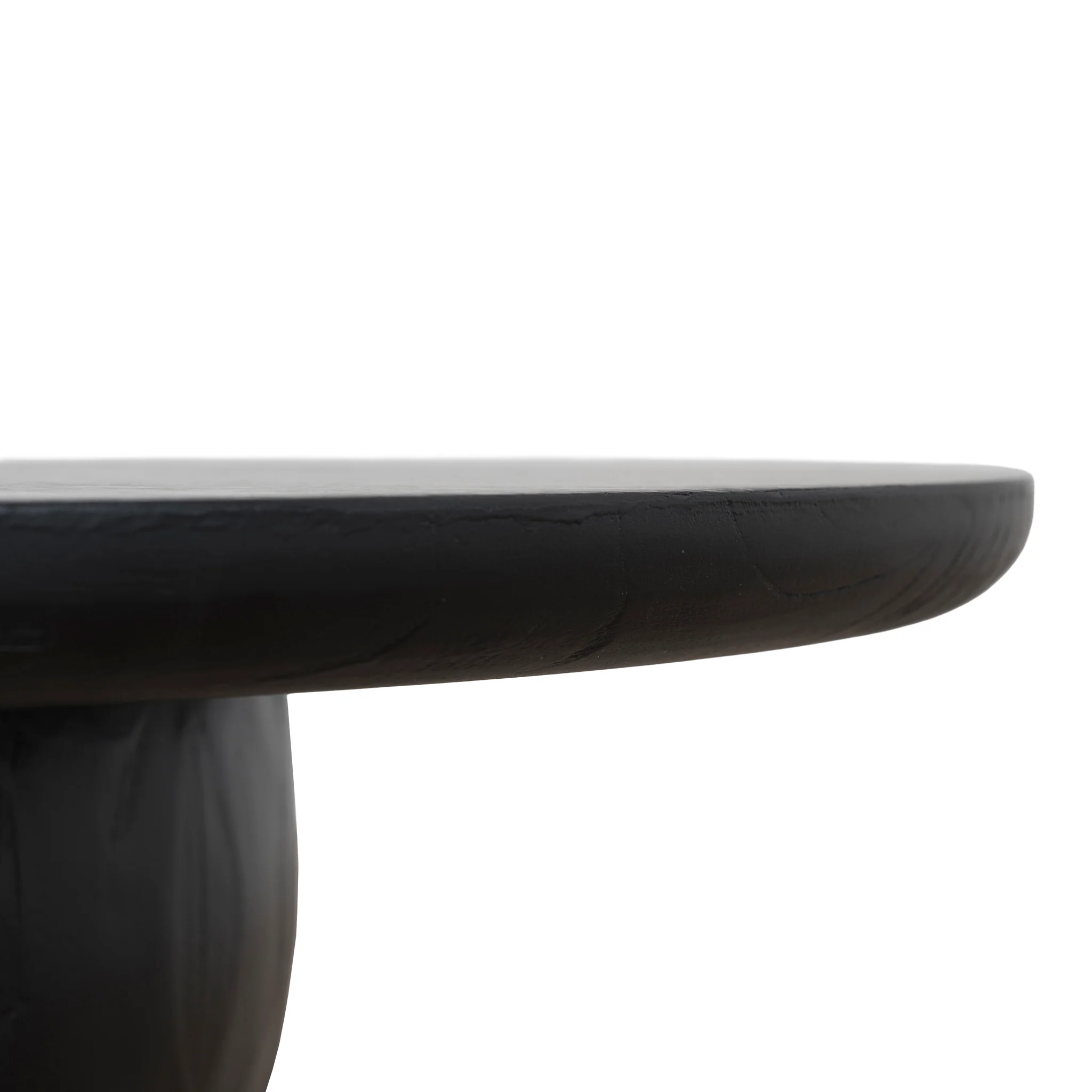 CCF10899-NI 1.3m Elm Coffee Table - Full Black - Image 8