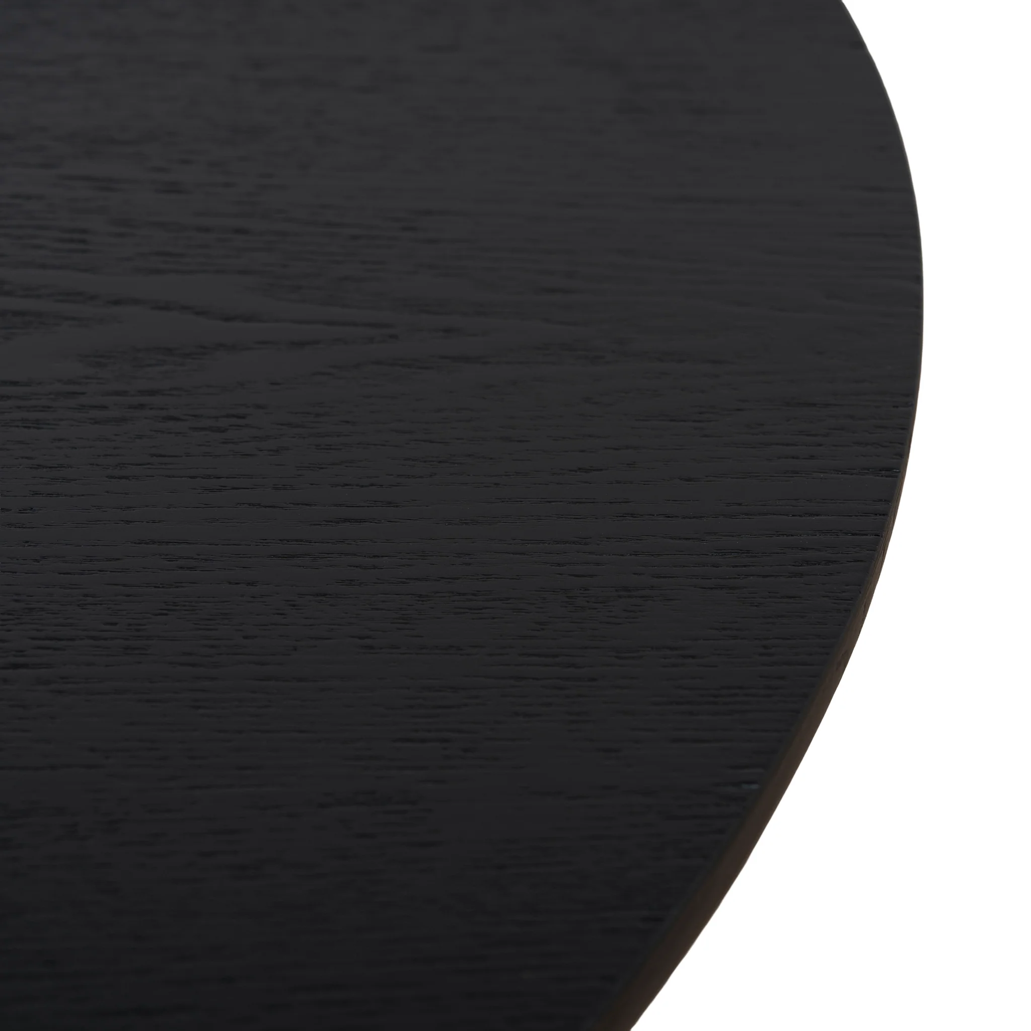 CCF10899-NI 1.3m Elm Coffee Table - Full Black - Image 9