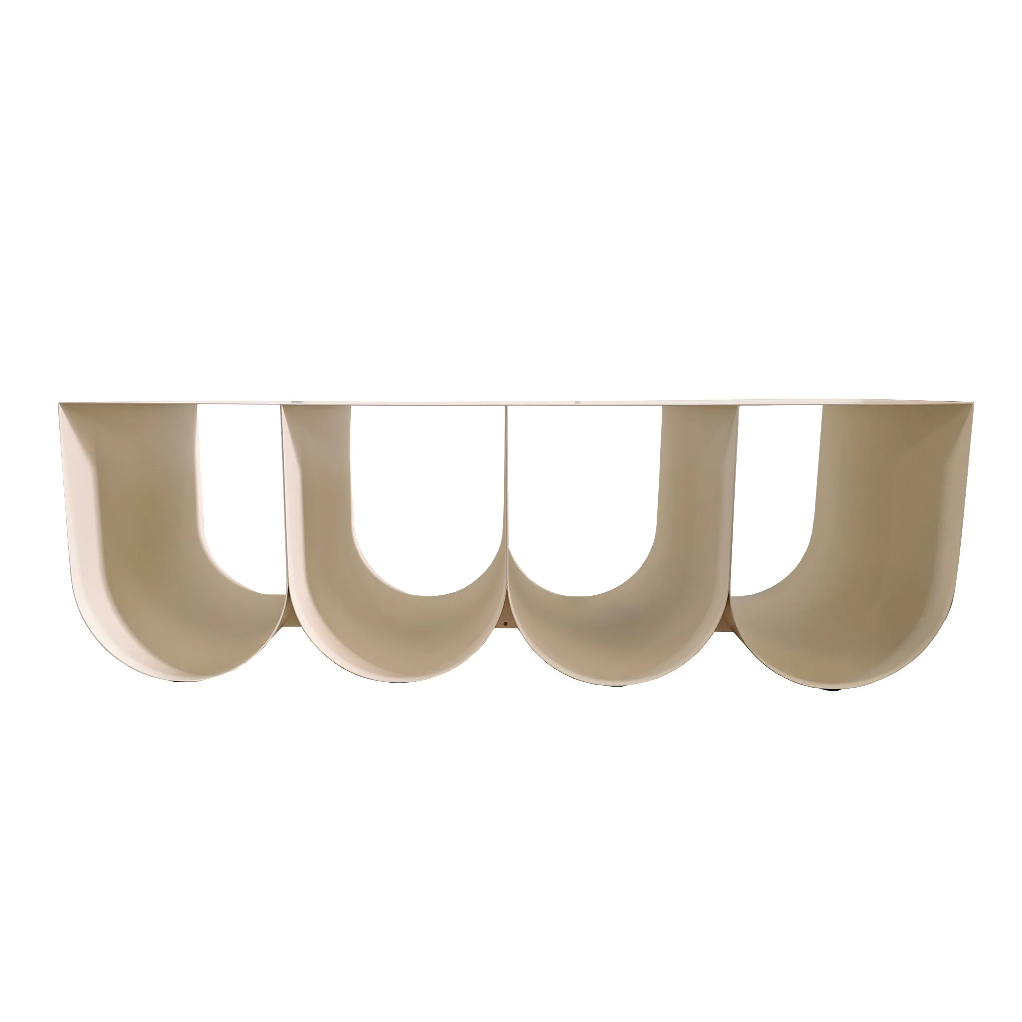 CCF12092-BC 1.1cm Coffee Table - Ivory White - Image 4