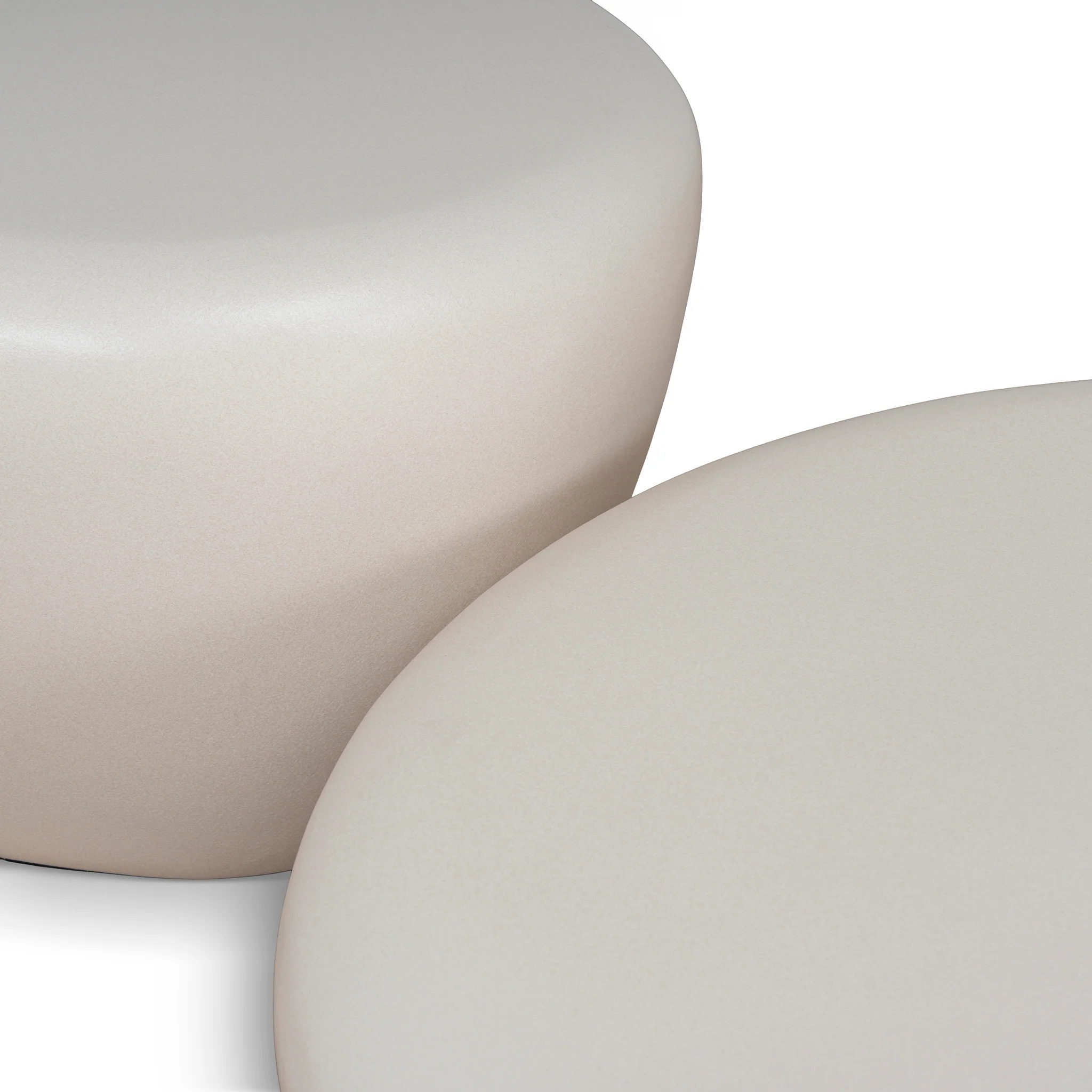 CCF12102-NY Nested Coffee Table - Ivory Beige - Image 4