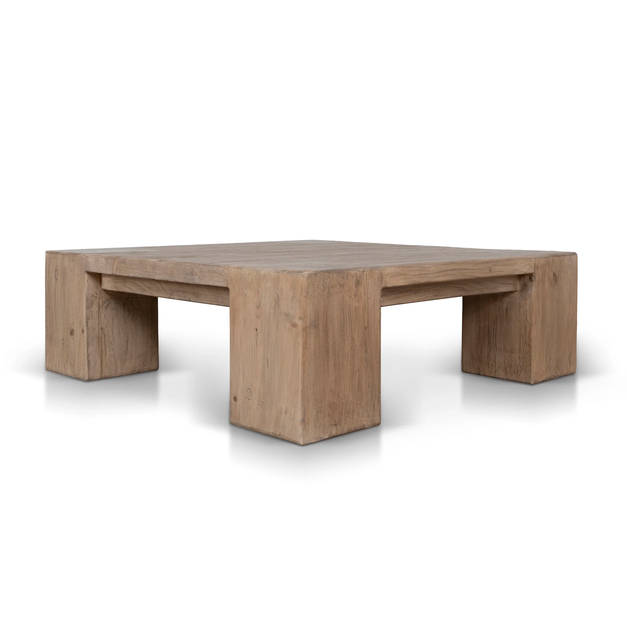 CCF12106-NA 1.1m Elm Square Coffee Table - Natural - Image 3