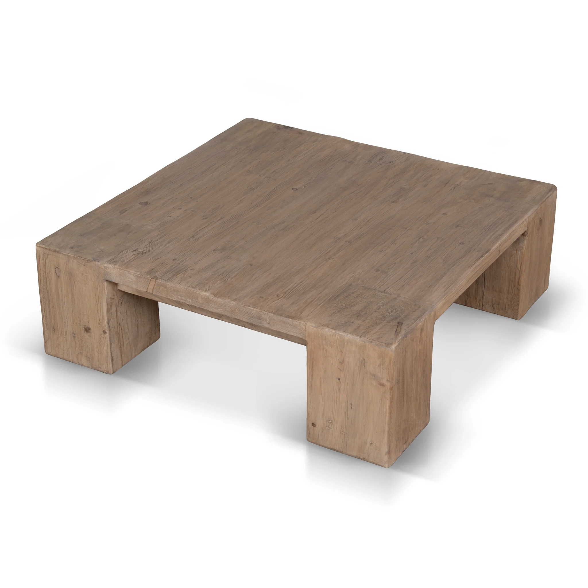 CCF12106-NA 1.1m Elm Square Coffee Table - Natural - Image 4