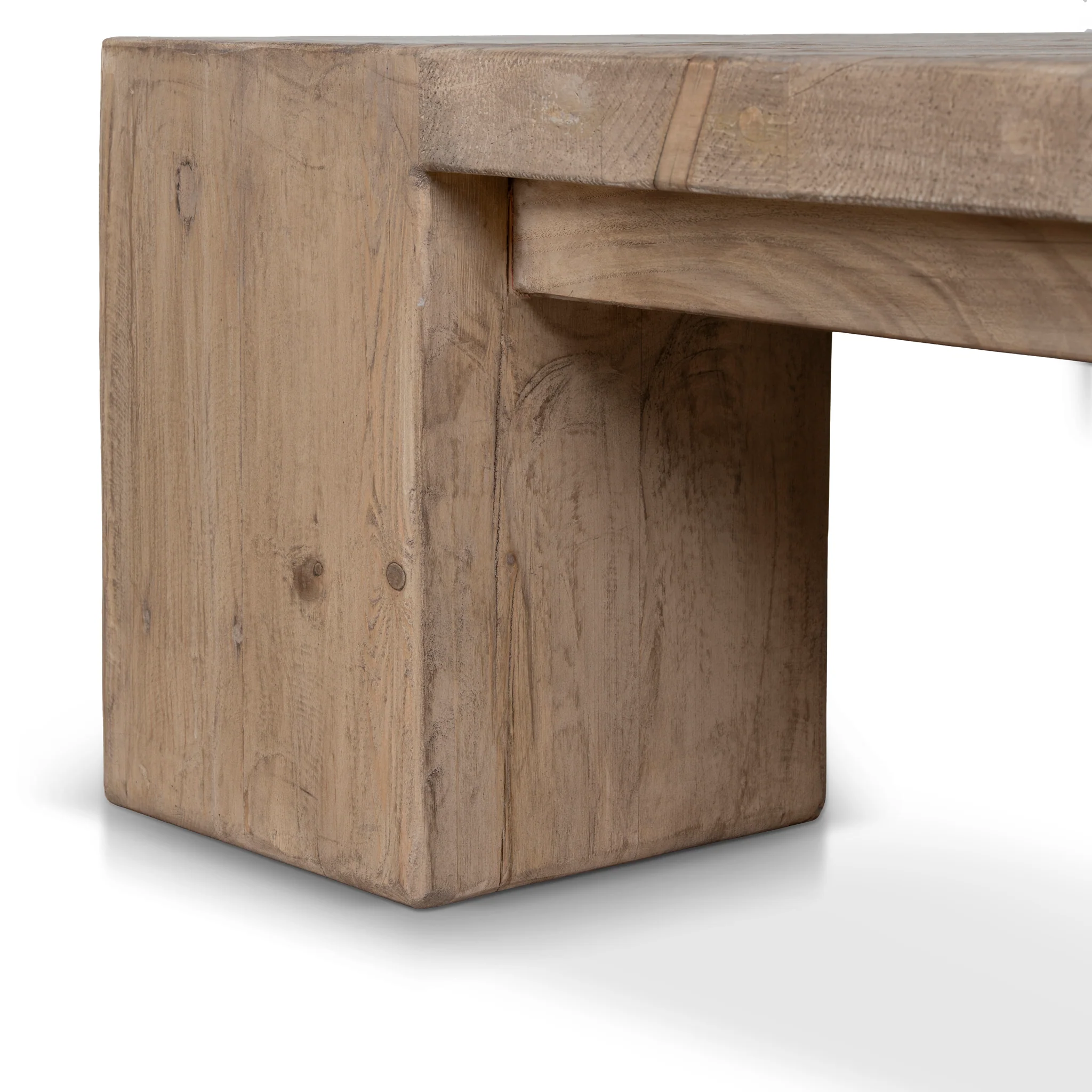 CCF12106-NA 1.1m Elm Square Coffee Table - Natural - Image 5