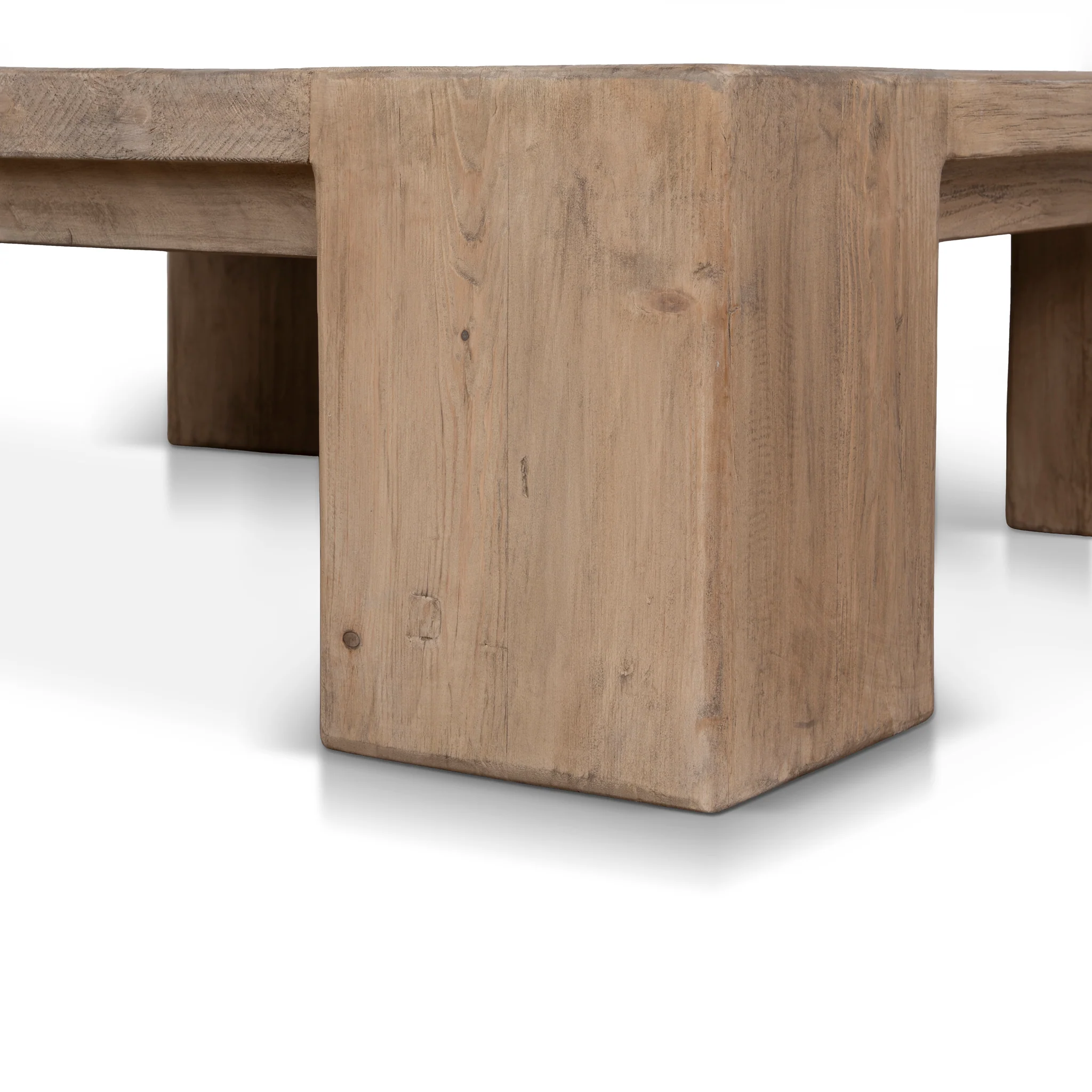 CCF12106-NA 1.1m Elm Square Coffee Table - Natural - Image 6