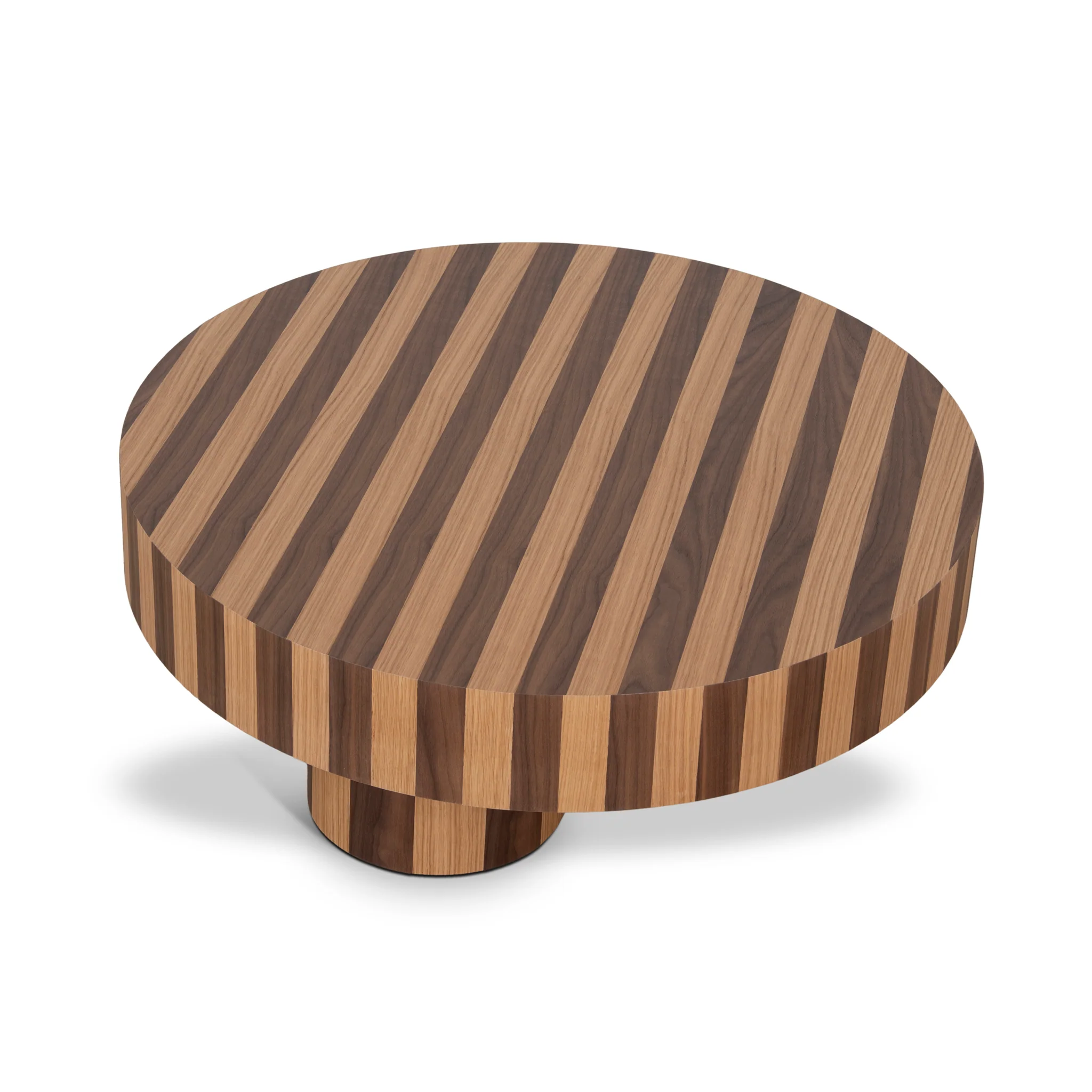 CCF12116-CN 1m Round Coffee Table - Two Tone Natural - Image 4