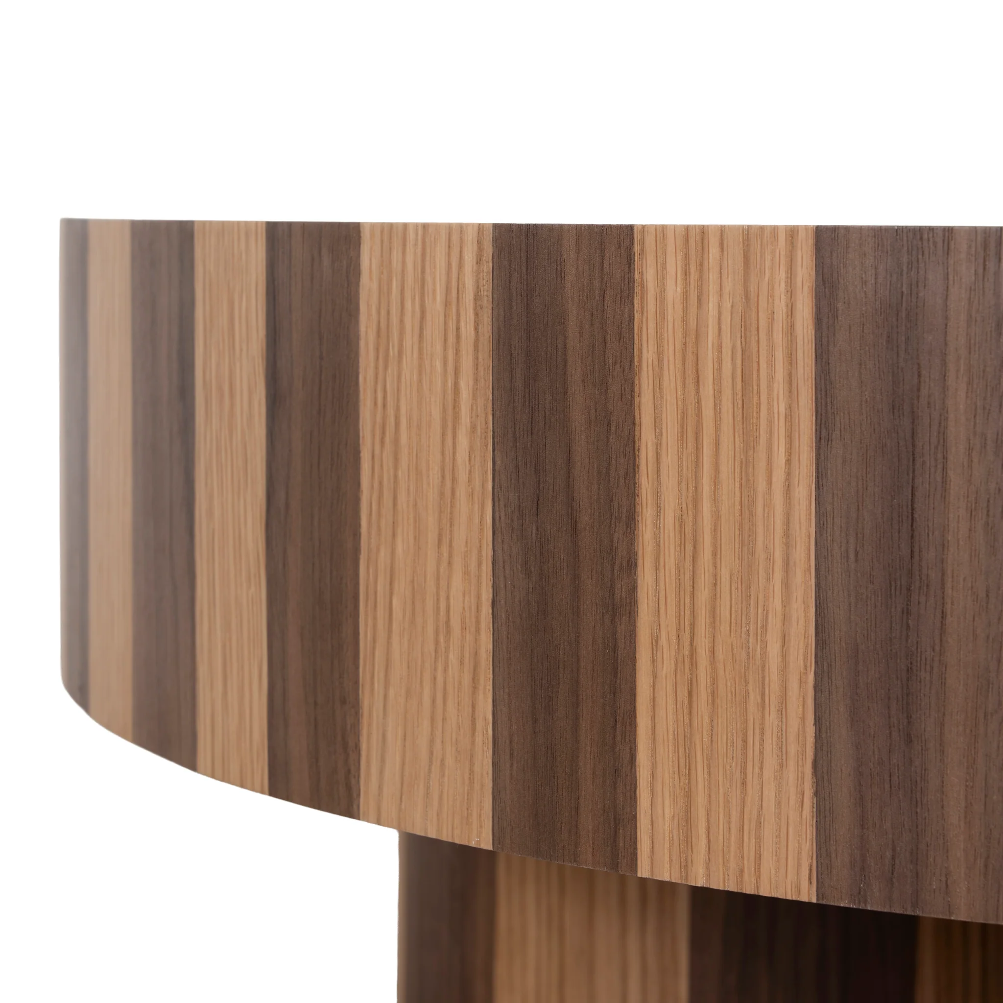 CCF12116-CN 1m Round Coffee Table - Two Tone Natural - Image 9