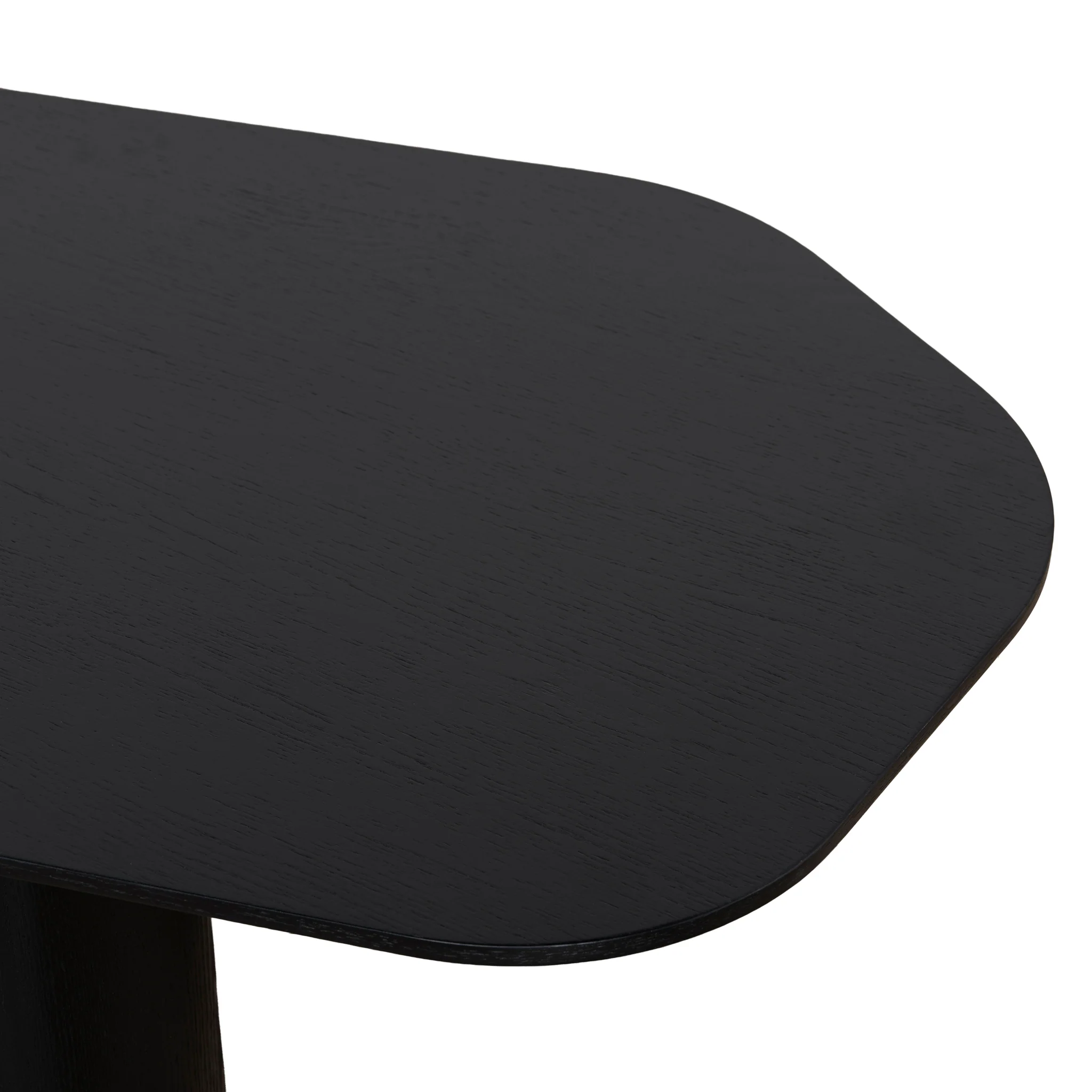 CCF12126-CI 1.09m Freeform Coffee Table - Full Black - Image 11