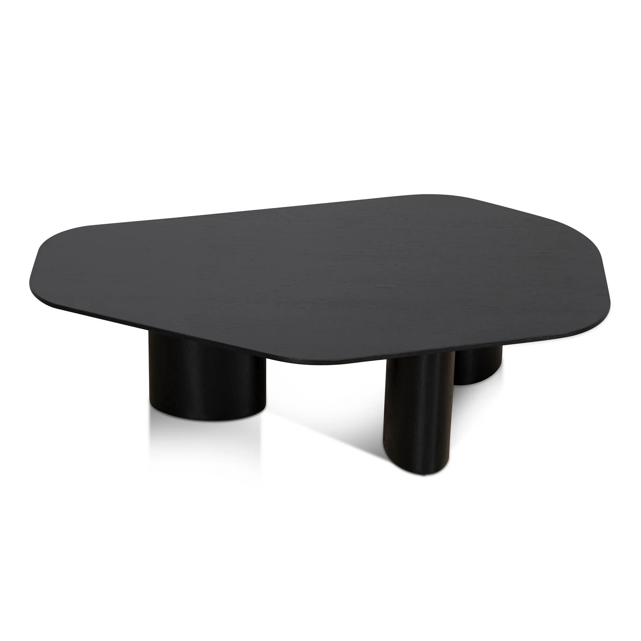 CCF12126-CI 1.09m Freeform Coffee Table - Full Black - Image 12