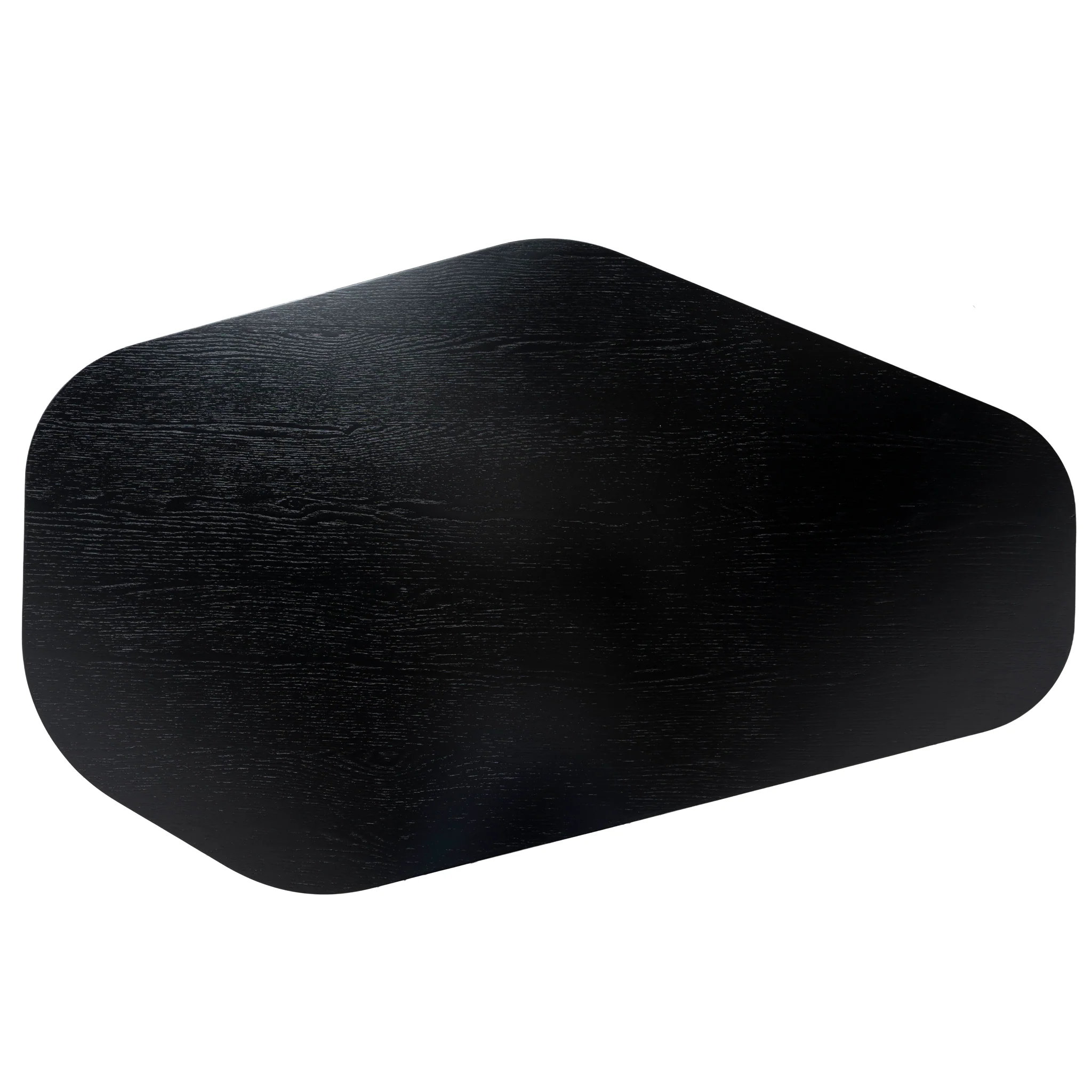 CCF12126-CI 1.09m Freeform Coffee Table - Full Black - Image 13