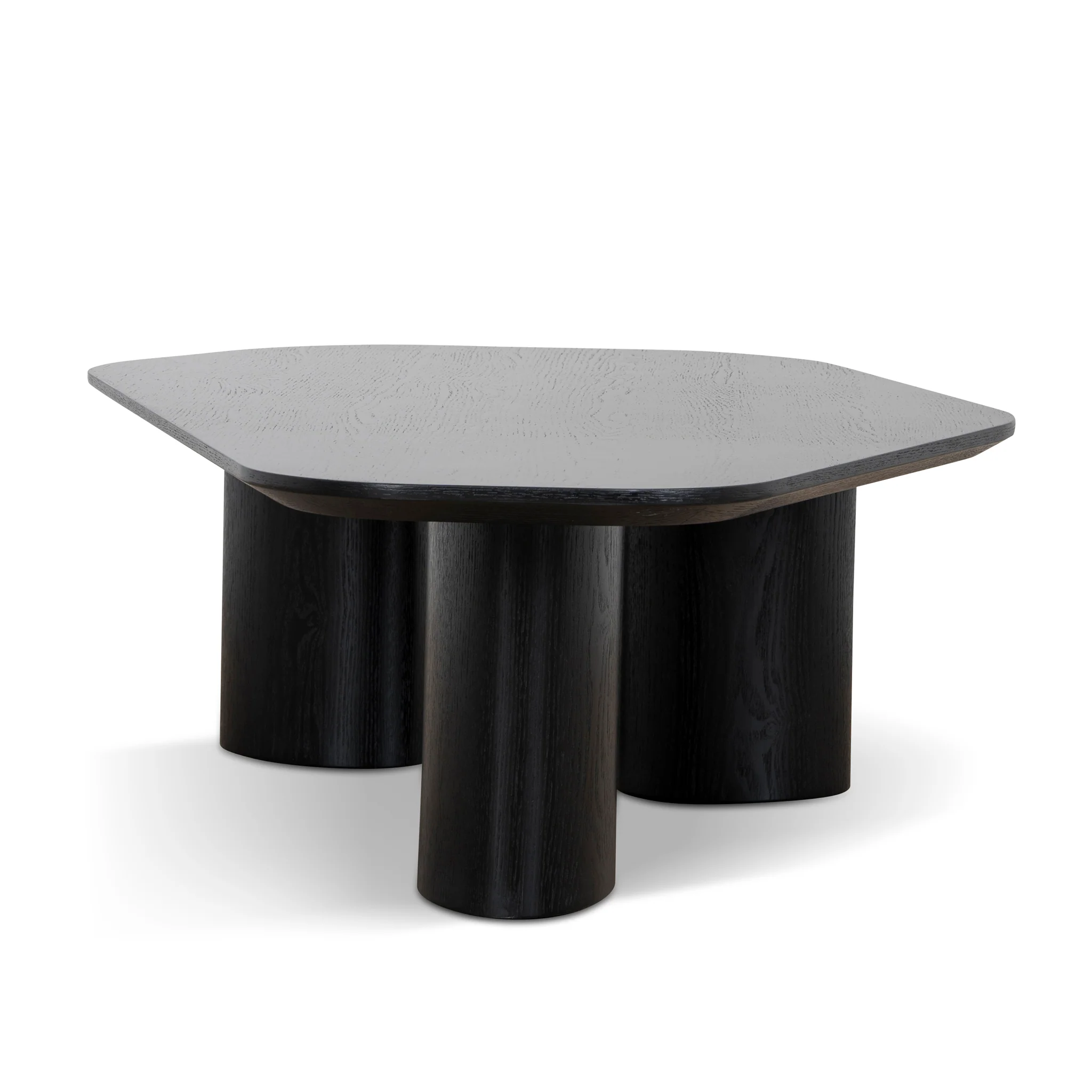 CCF12126-CI 1.09m Freeform Coffee Table - Full Black - Image 3