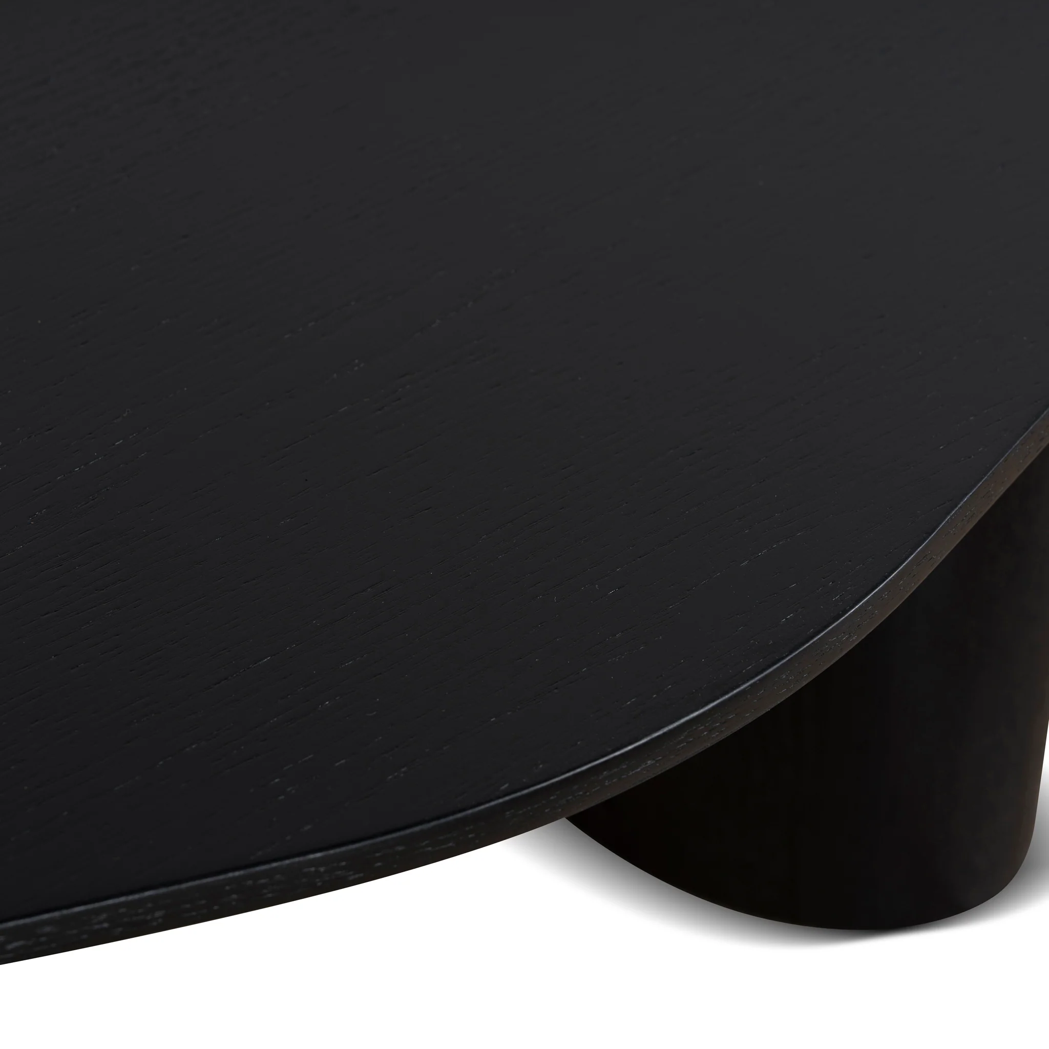 CCF12126-CI 1.09m Freeform Coffee Table - Full Black - Image 7