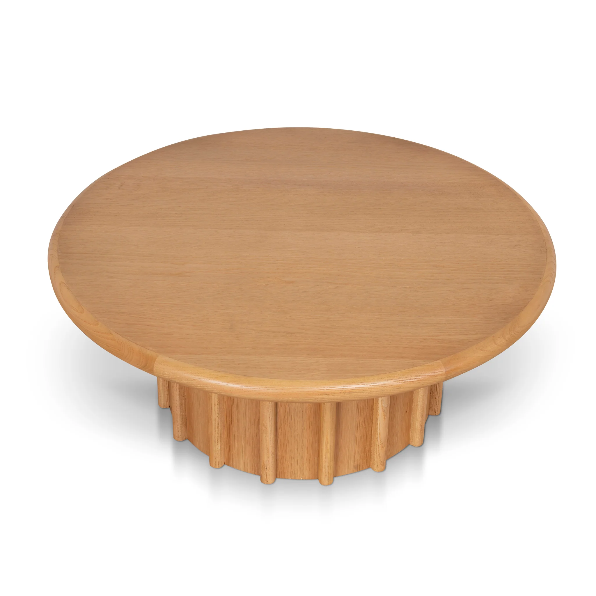 CCF12353-NI 90cm Round Coffee Table - Natural - Image 3