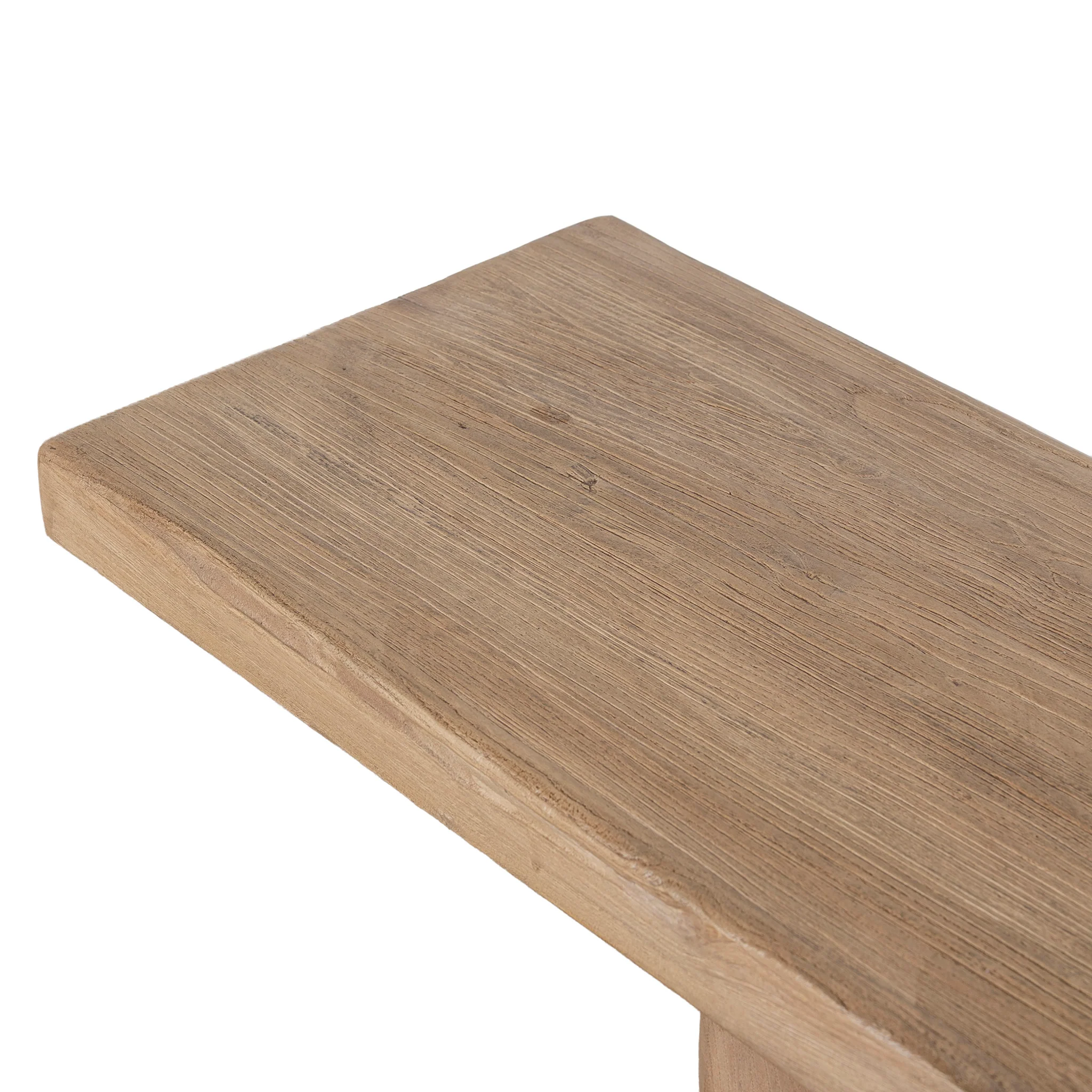 CCF12527-NA 2.5m Elm Bench - Natural - Image 11