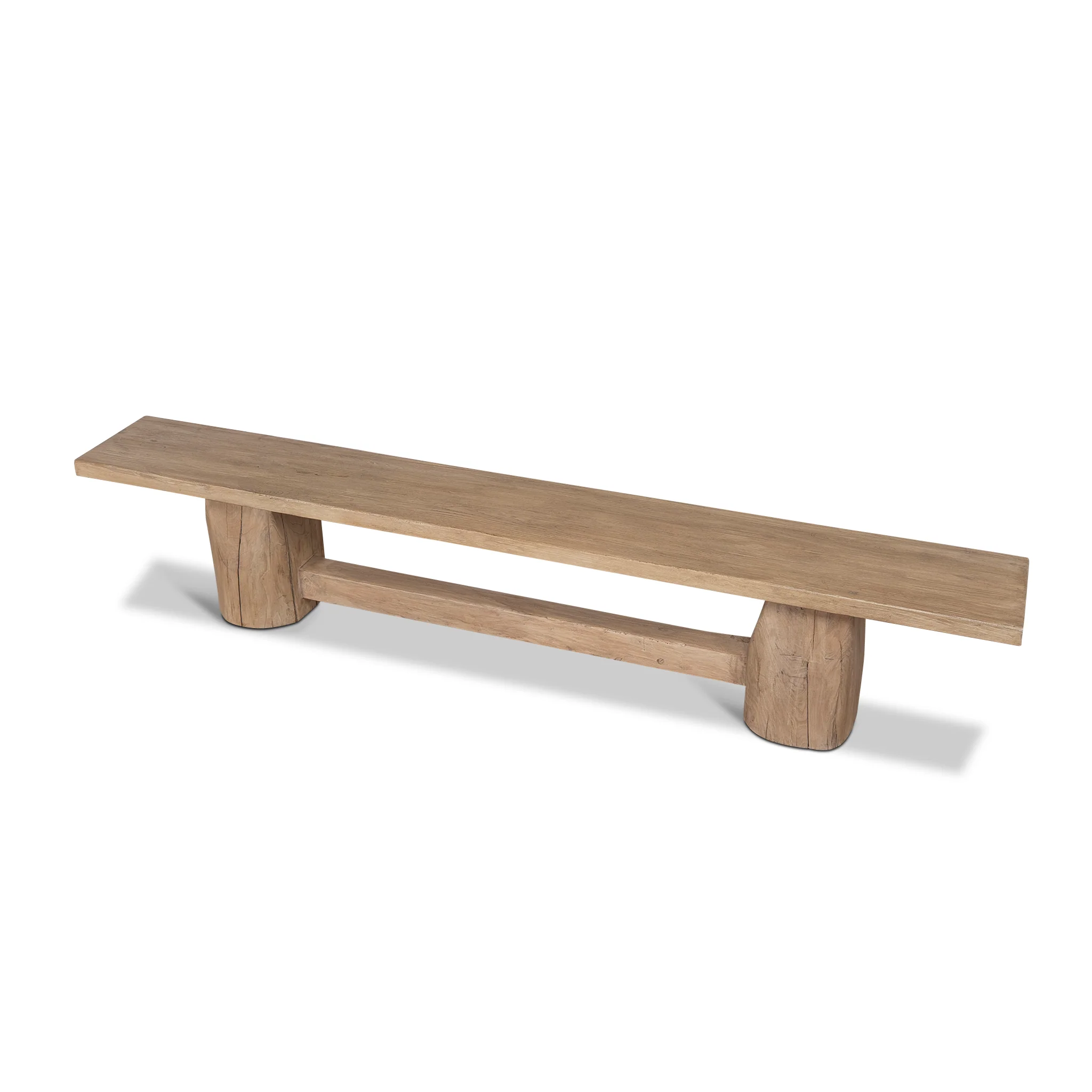 CCF12527-NA 2.5m Elm Bench - Natural - Image 3