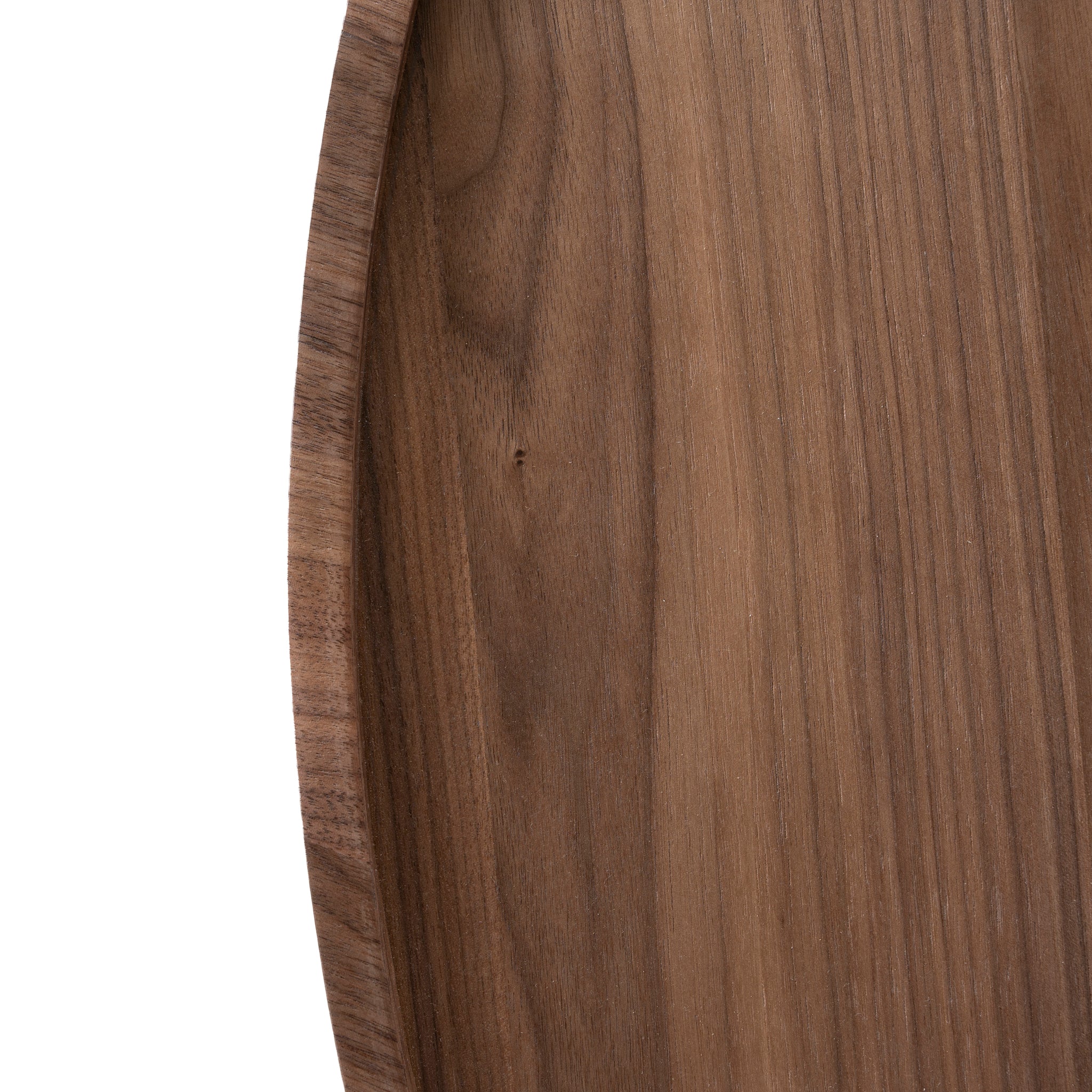 CCF10939-CN 1.1m Wooden Round Coffee Table - Walnut - Image 13