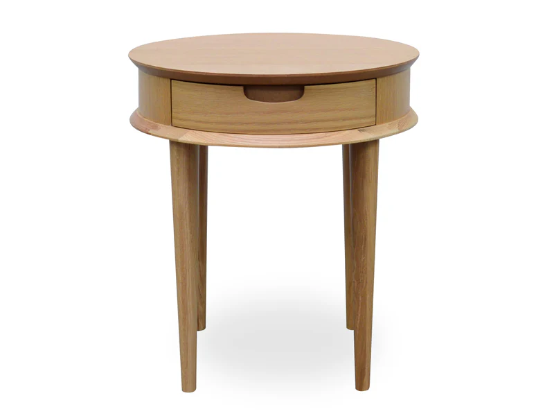 CCF692-VN Lamp Side Table with Drawers - Natural - Image 3