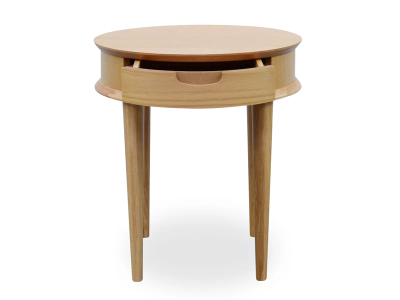 CCF692-VN Lamp Side Table with Drawers - Natural - Image 5