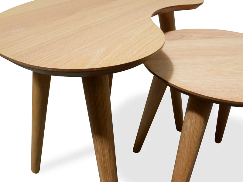 CCF693N-VN Nest of Side Tables - Natural - Image 3