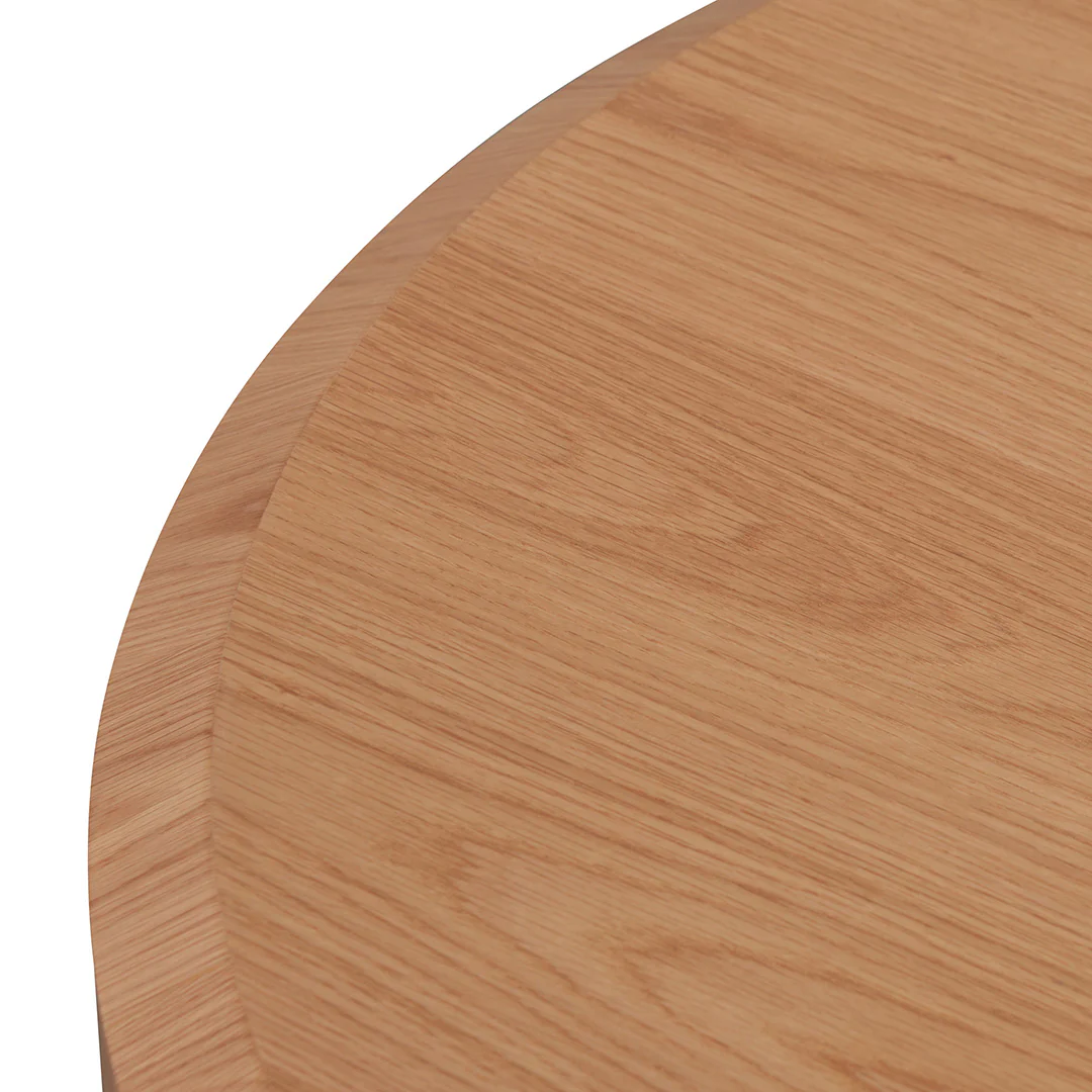 CCF8074-CN 1.2m Round Plinth - Natural Oak - Image 5