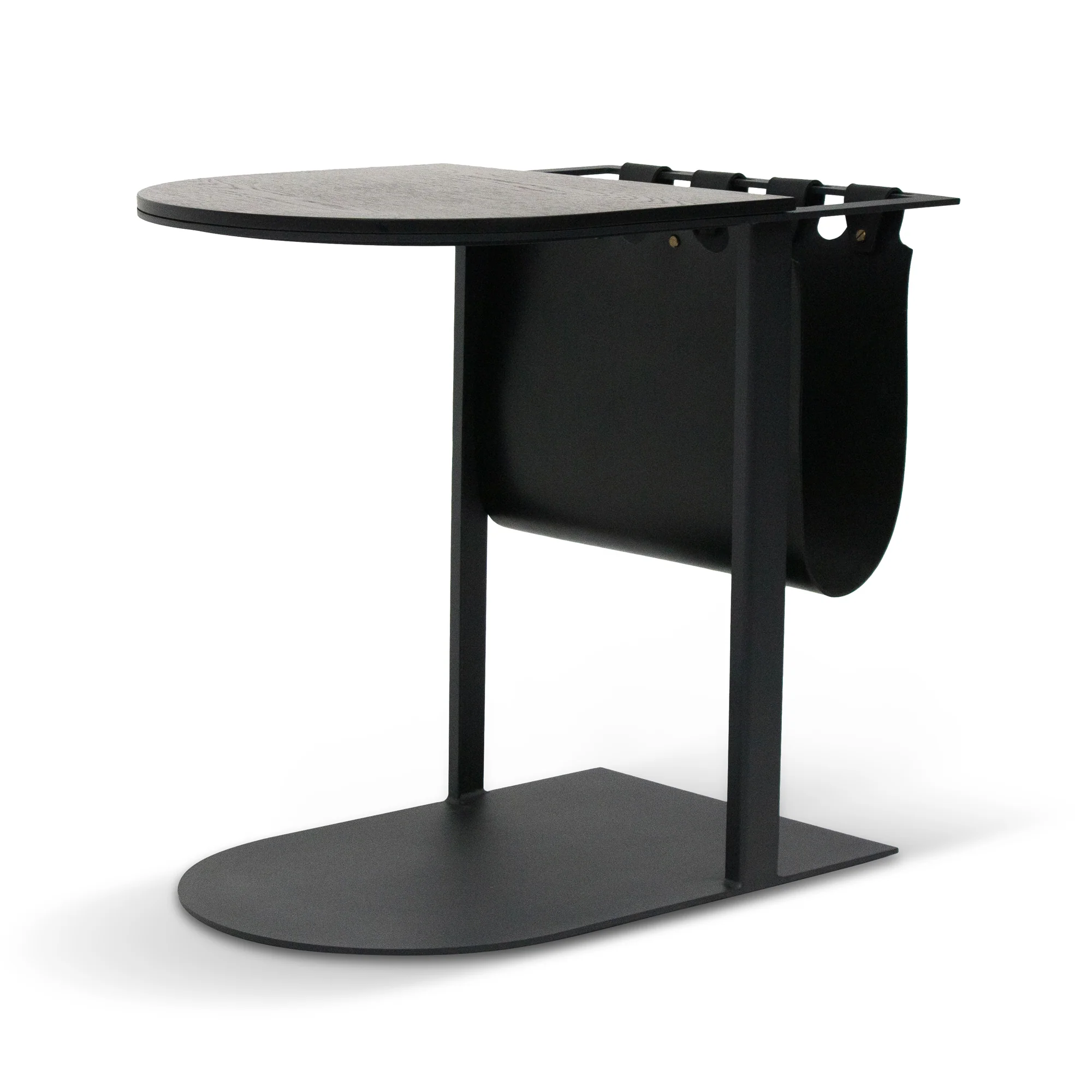 CCF8162-SU 55cm Side Table - Full Black - Image 3