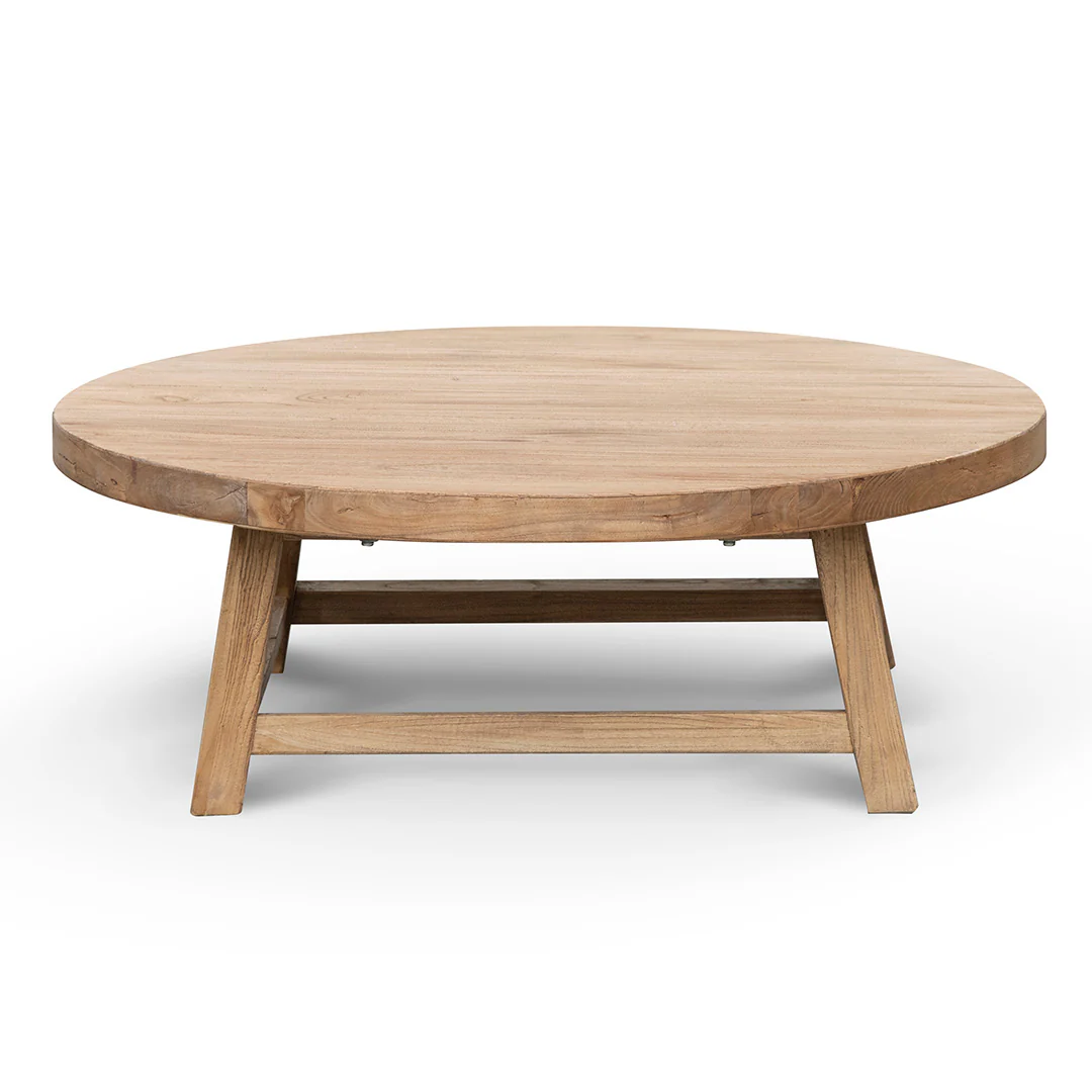 CCF8270 100cm Elm Coffee Table - Natural - Image 2